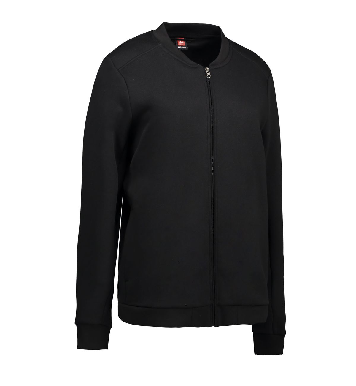 Slidstærk dame cardigan i sort - 4XL