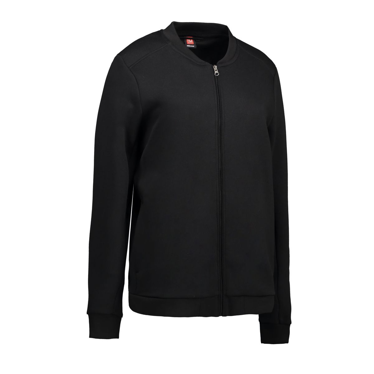 Slidstærk dame cardigan i sort - 5XL