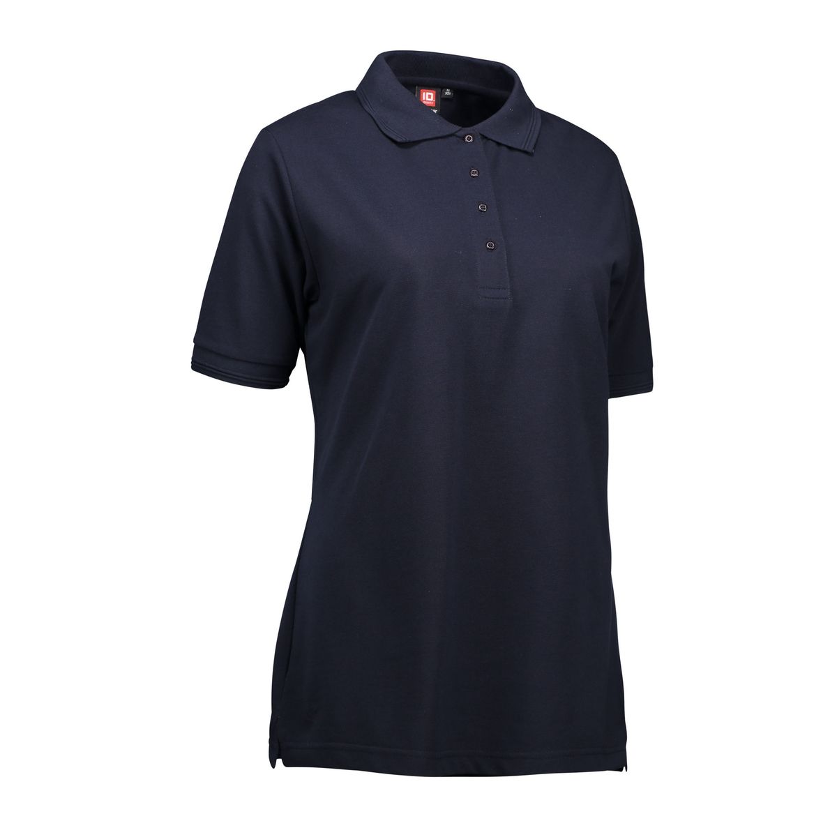 Slidstærk dame polo t-shirt i navy - 3XL