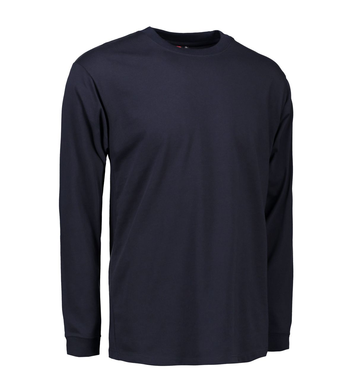 Slidstærk langærmet t-shirt til mænd i navy - 3XL