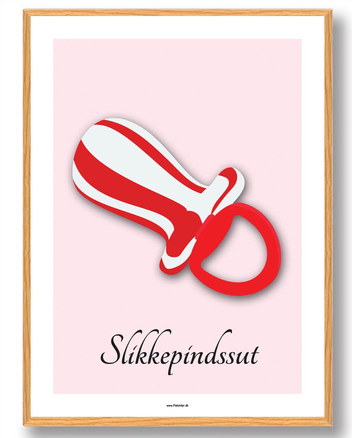 Slikkepindssut - plakat (Størrelse: L - 50x70cm (B2))