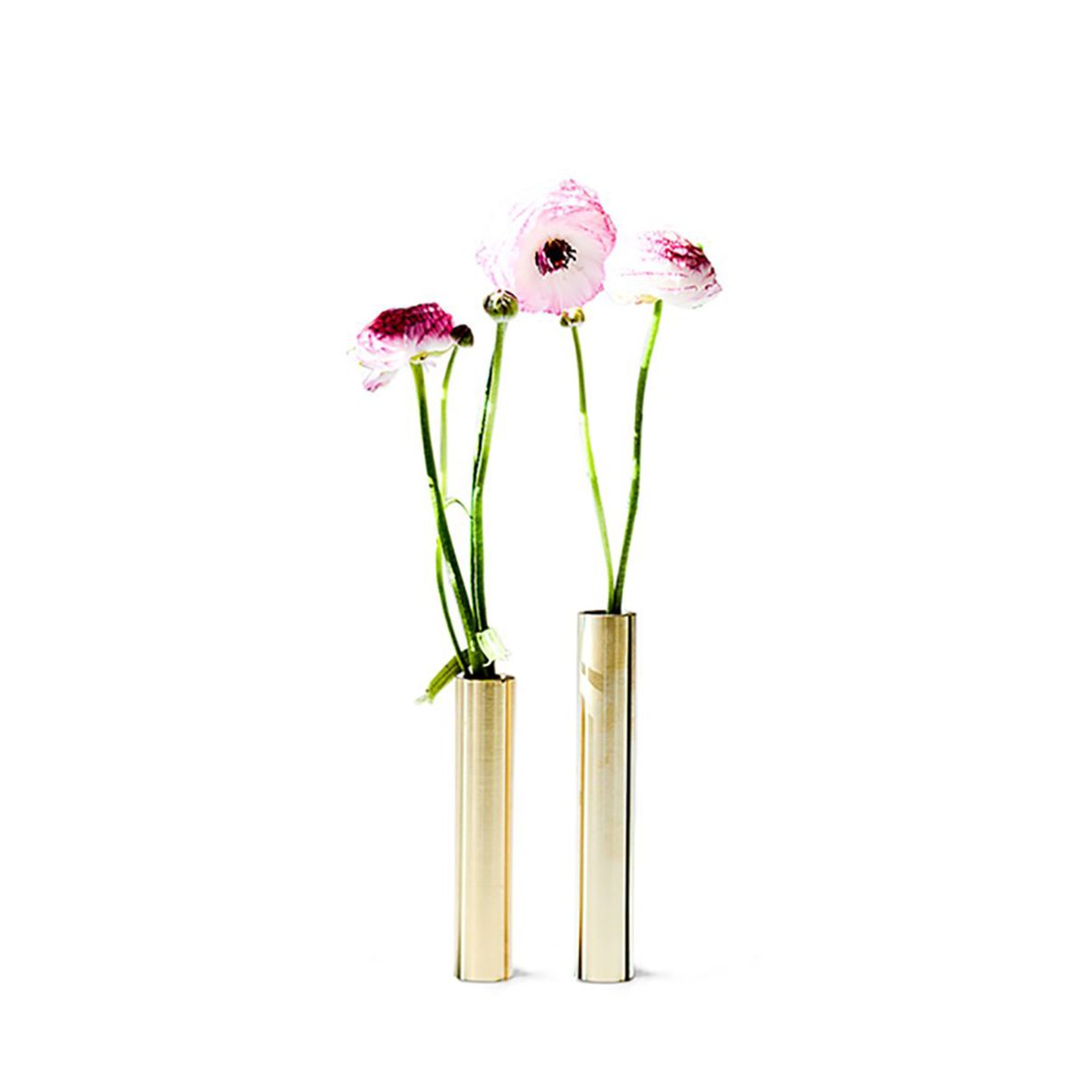 Slim Vase, Messing - 14 cm