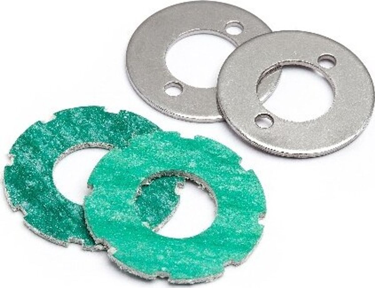 Slipper Clutch Plate/pad Set - Hp105805 - Hpi Racing