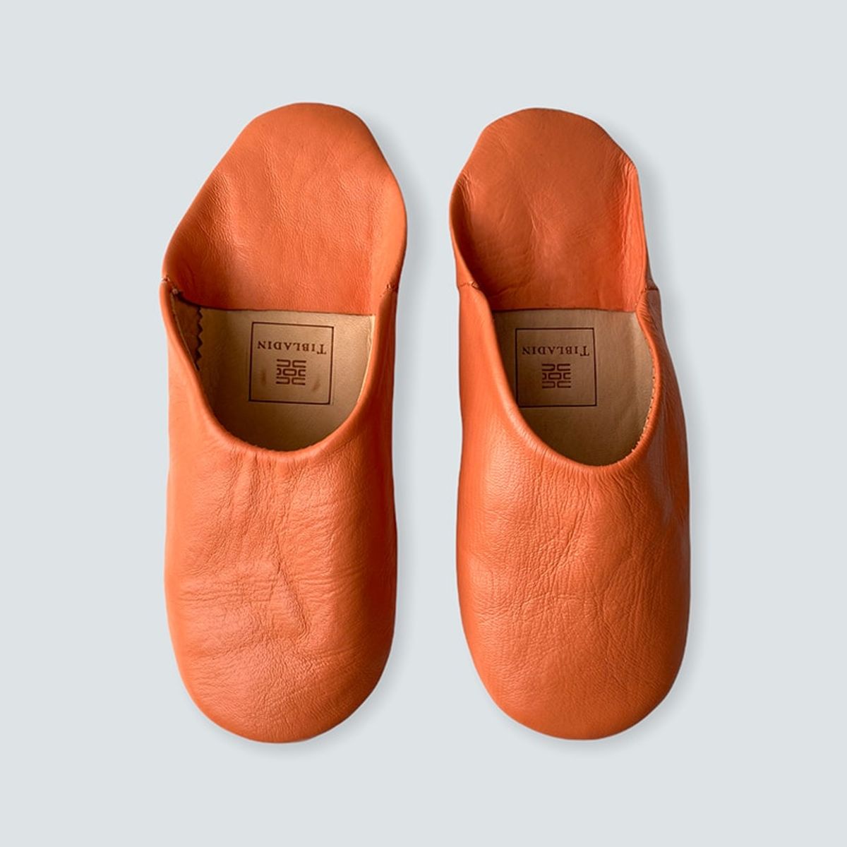 Slippers dame - orange - 36