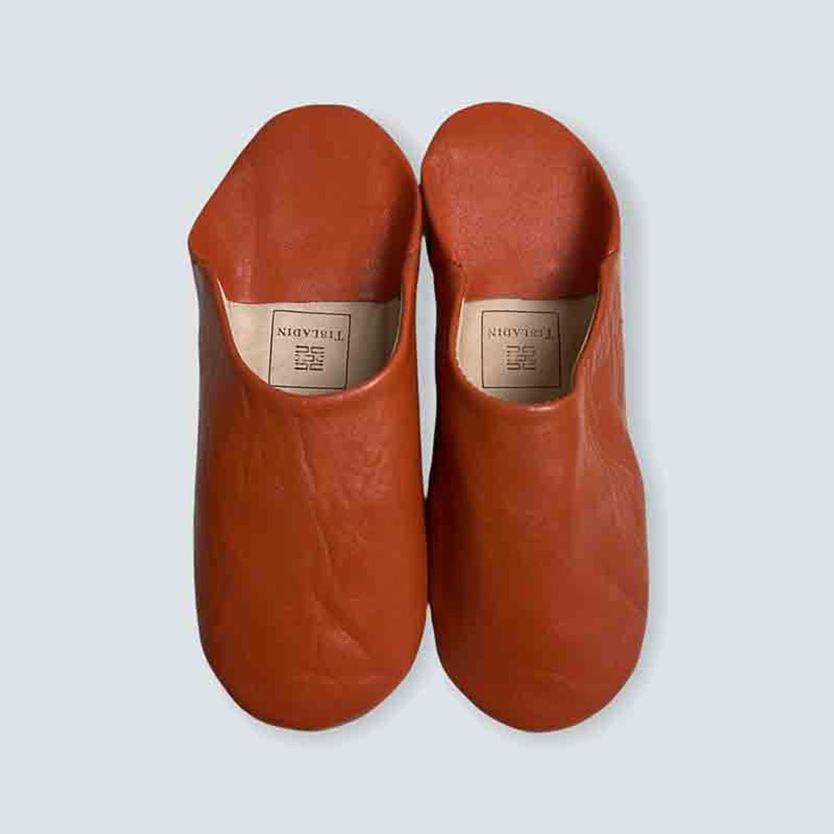 Slippers dame - terracotta - 36