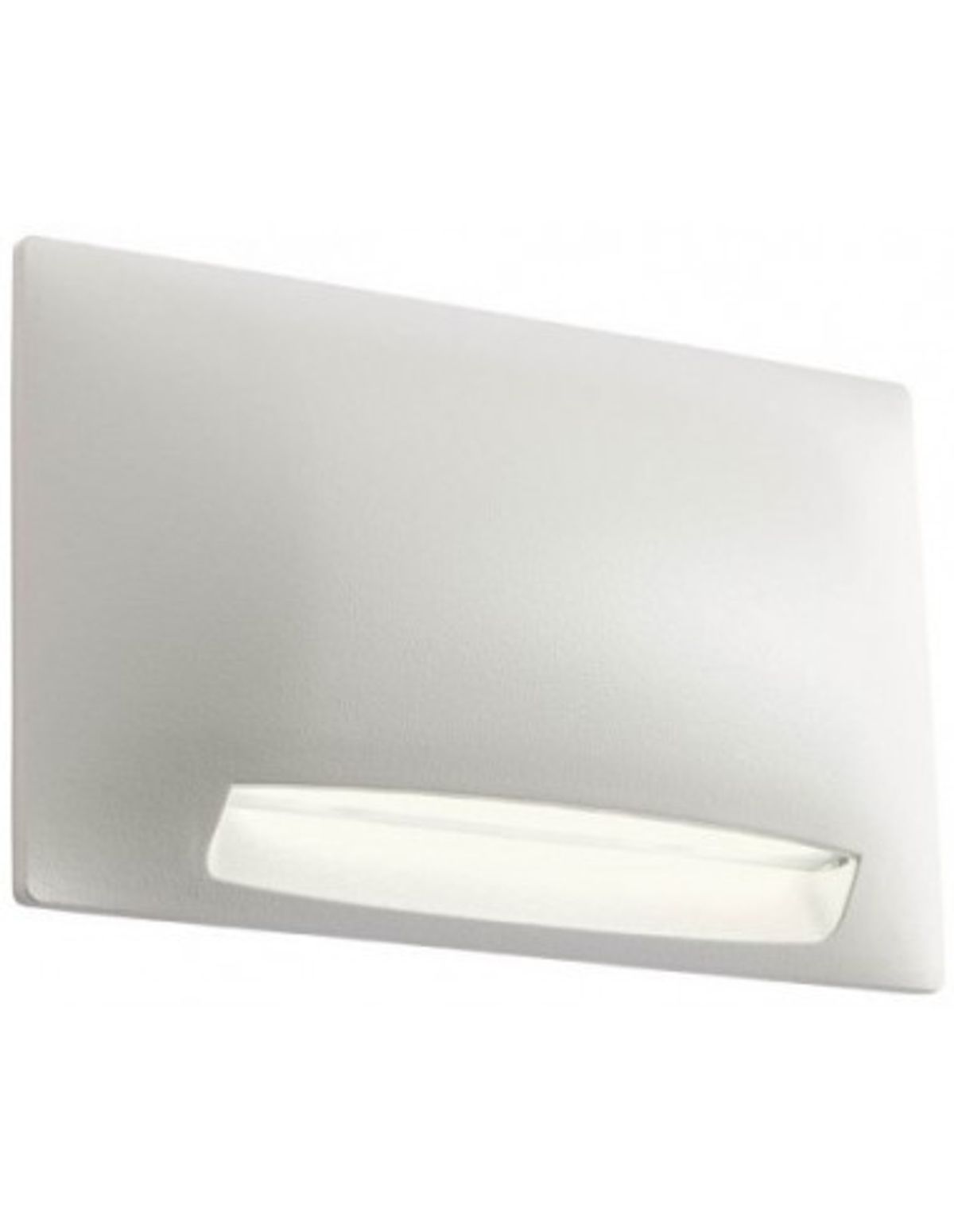 SLOT Væglampe i aluminium B13,5 cm 1 x 4W SMD LED - Mat hvid