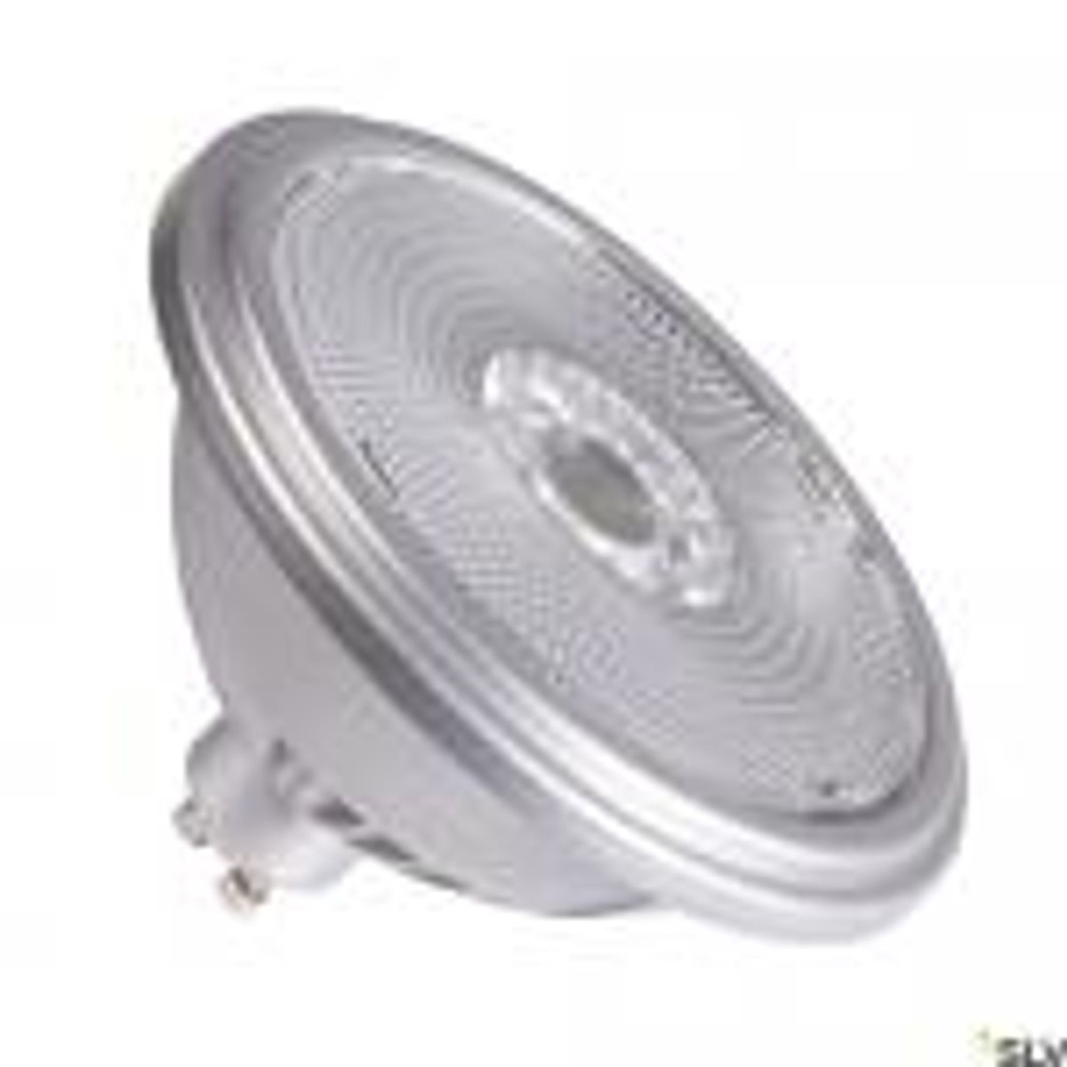 SLV QPAR111 GU10, LED-lyskilde sølv 12,5W 3000K CRI90 30 °