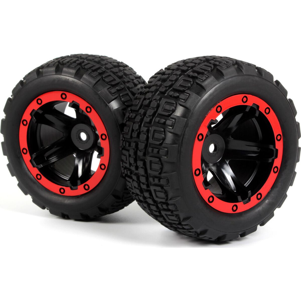 Slyder St Wheels/tires Assembled (black/red) - 540196