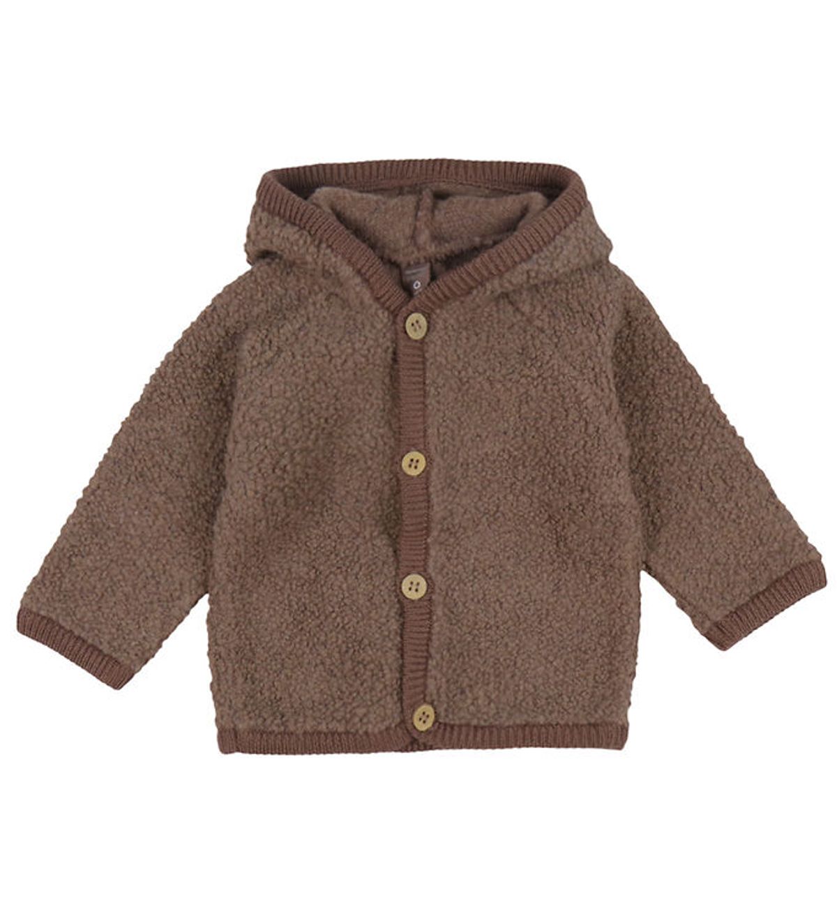 Smallstuff Cardigan - Uld - Rose Brown