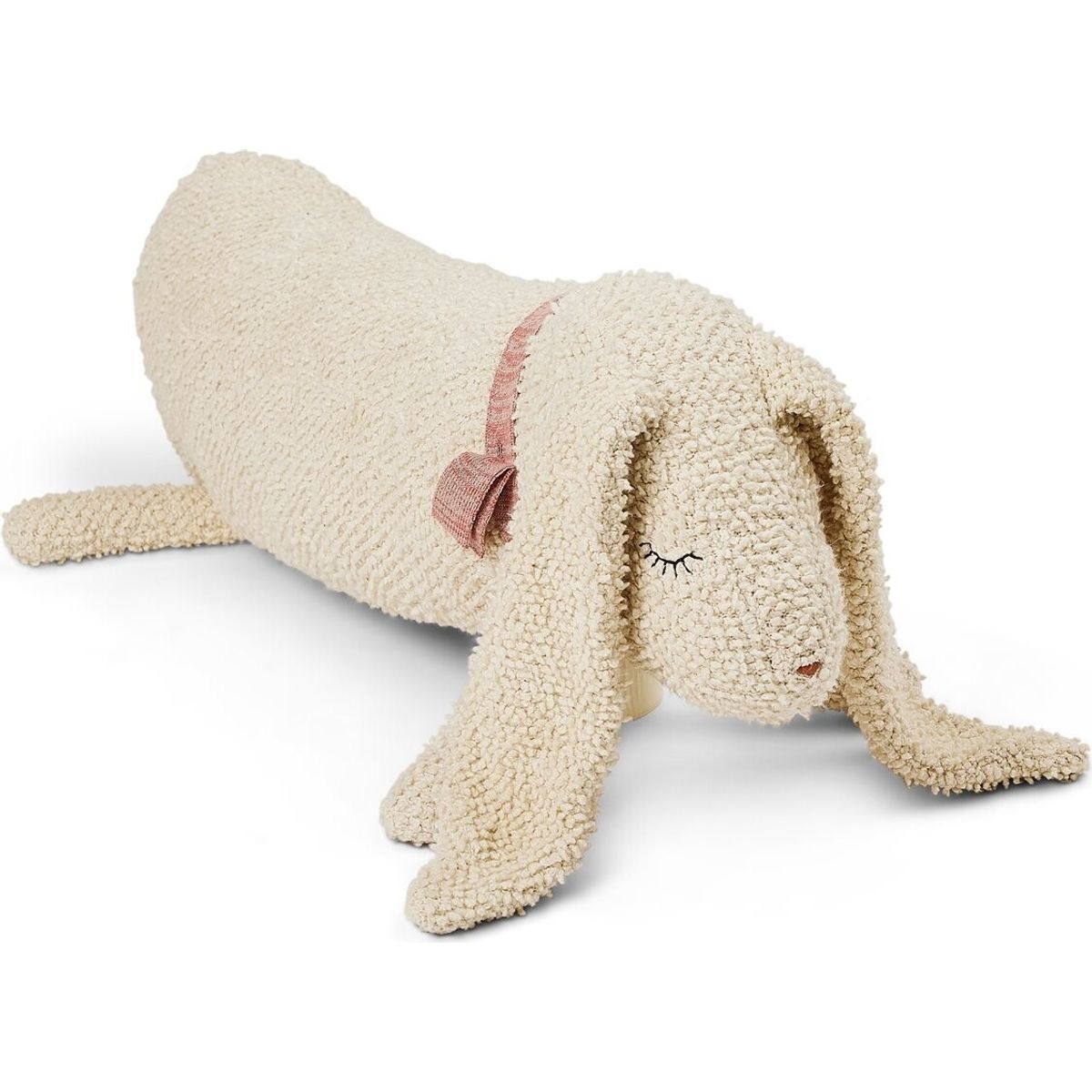 Smallstuff - Kanin Bamse - Bouclé - Råhvid - 70 Cm