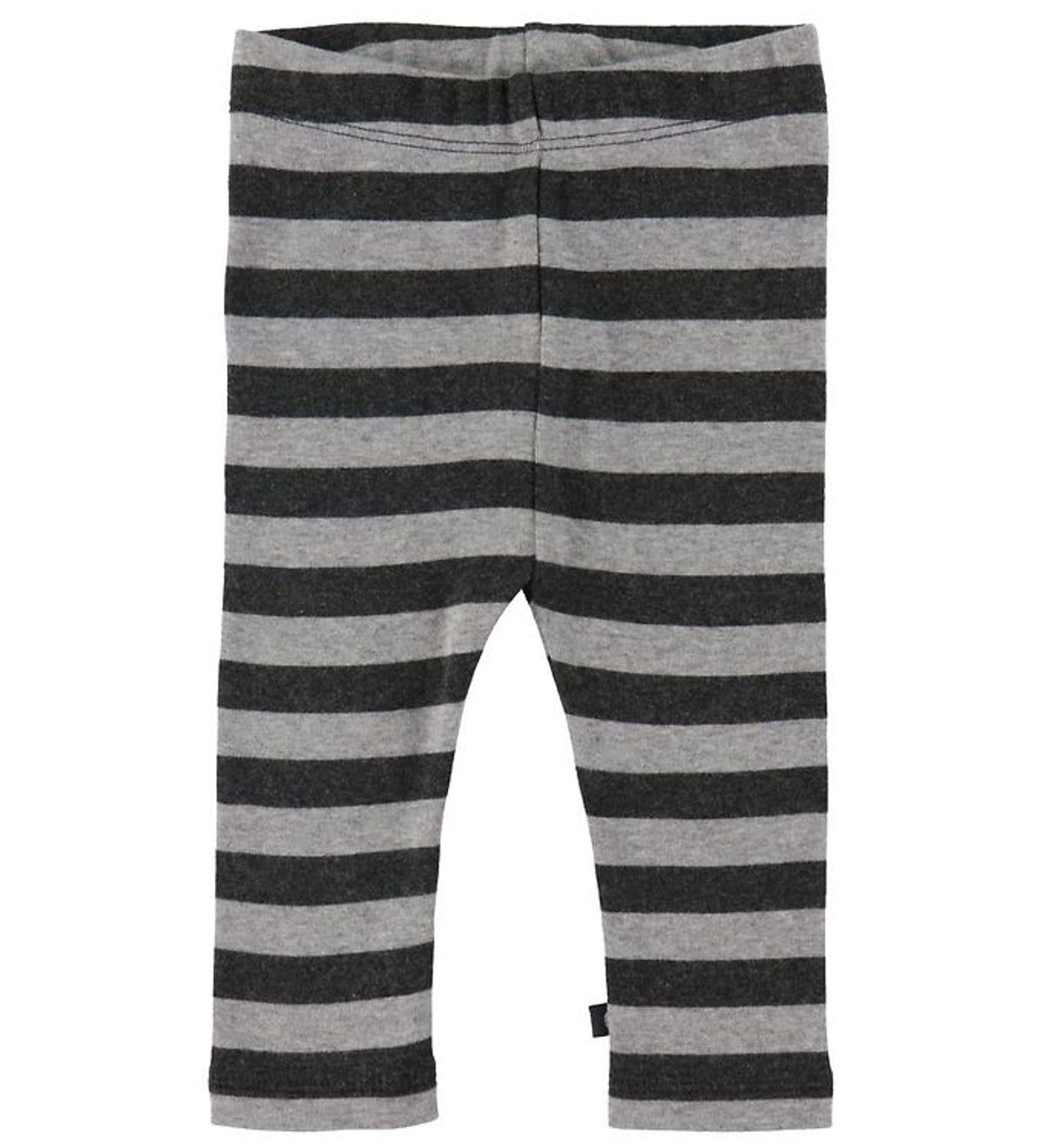 Smallstuff Leggings - Stribet - Grey/antrazit