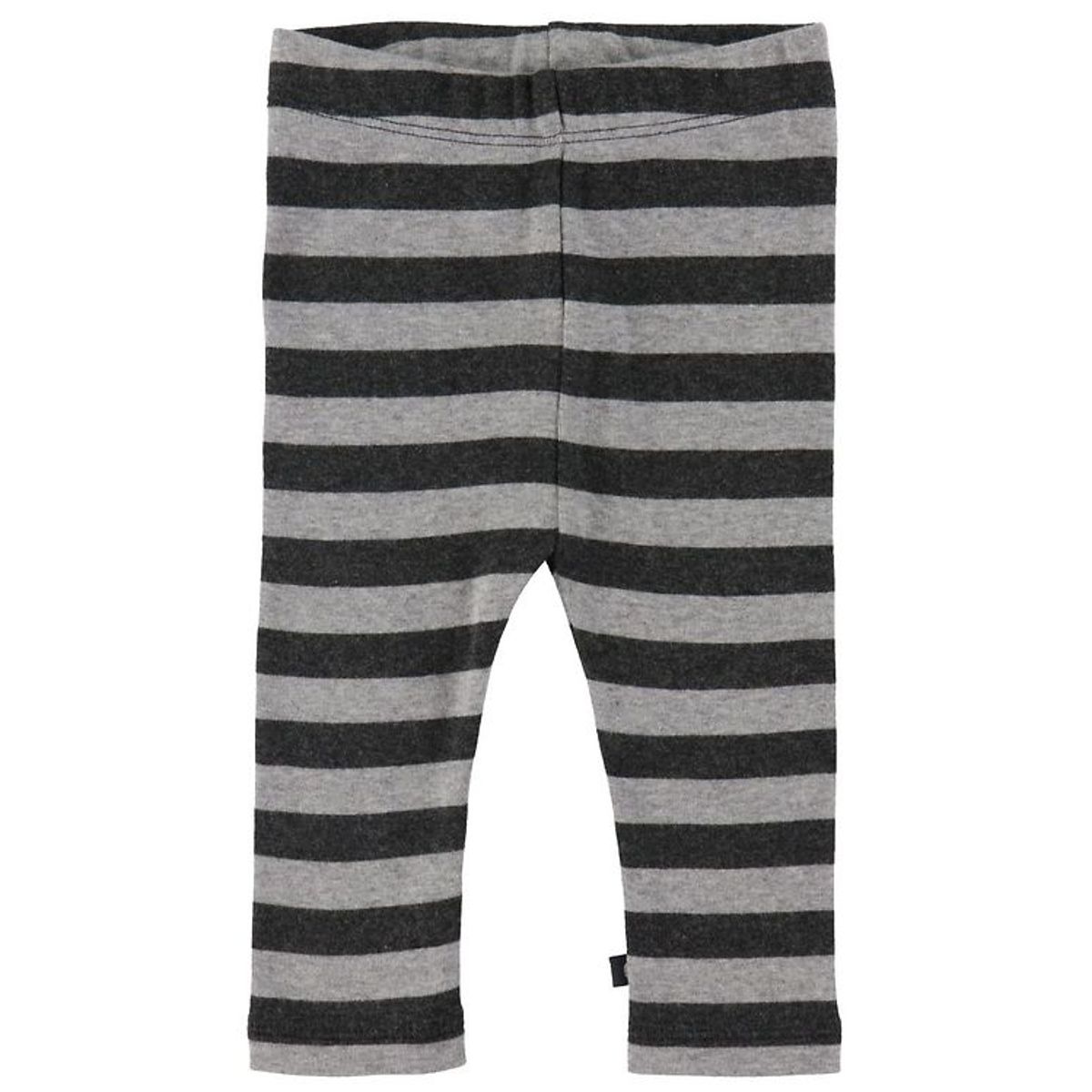 Smallstuff Leggings - Stribet - Grey/antrazit