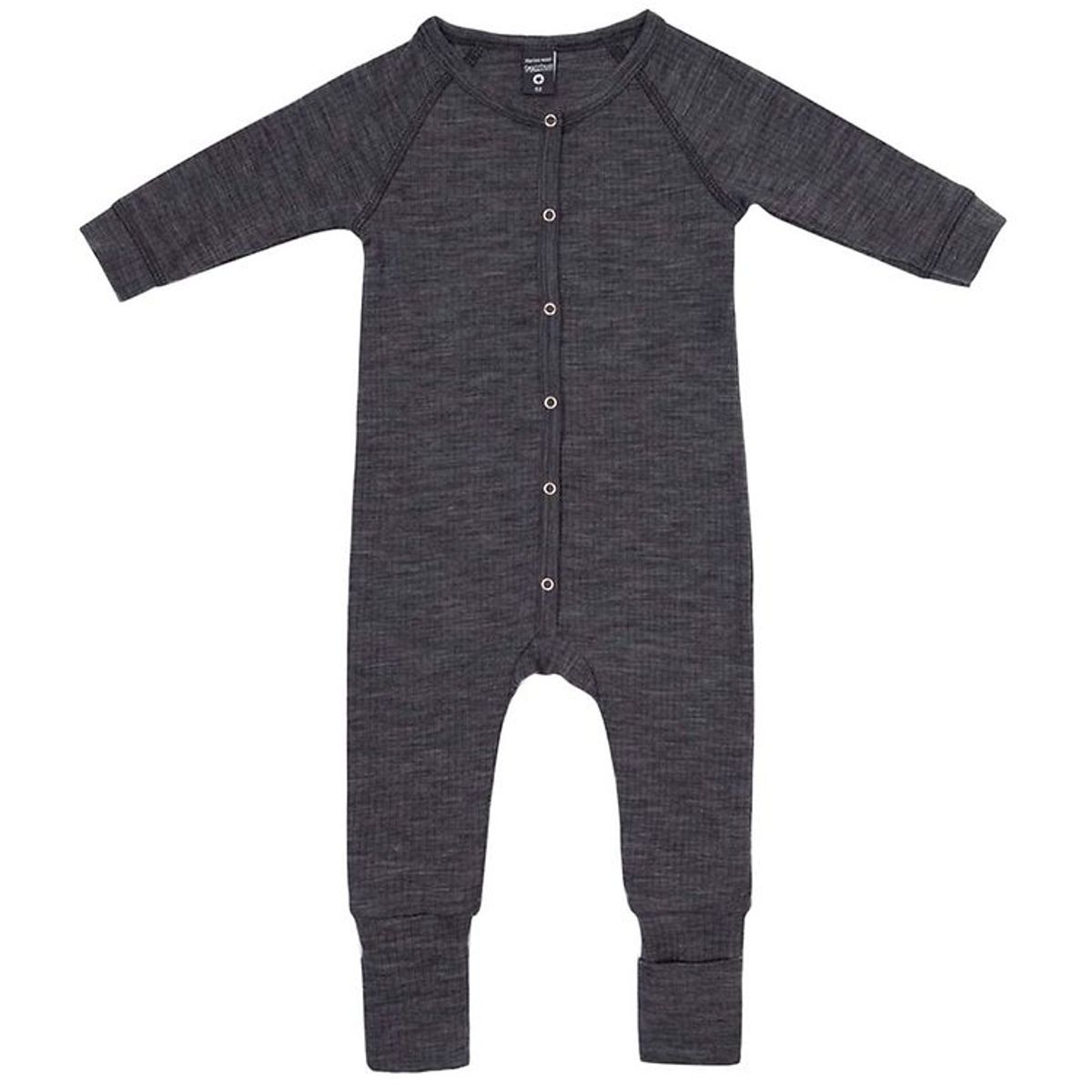 Smallstuff Natdragt - Uld - Dark Grey