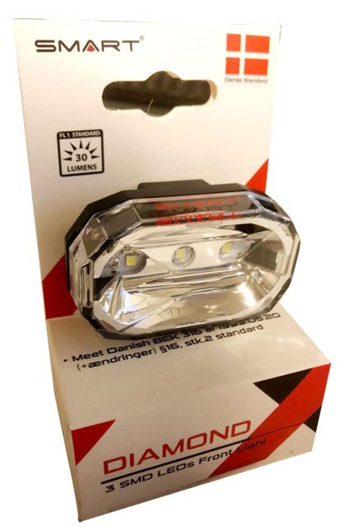 SMART Diamond Super Led Forlygte (30 lumens)