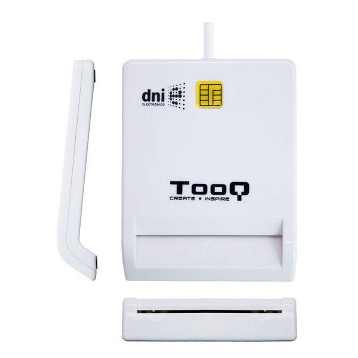 Smart kortlæser TooQ TQR-210W USB 2.0 Hvid