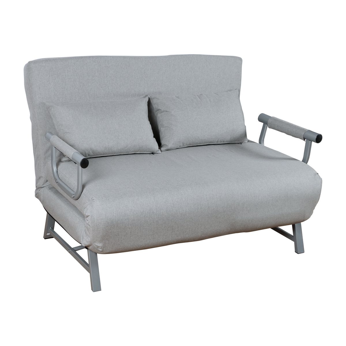 Smart sovesofa, 184 cm lang x 127 cm bred, grå