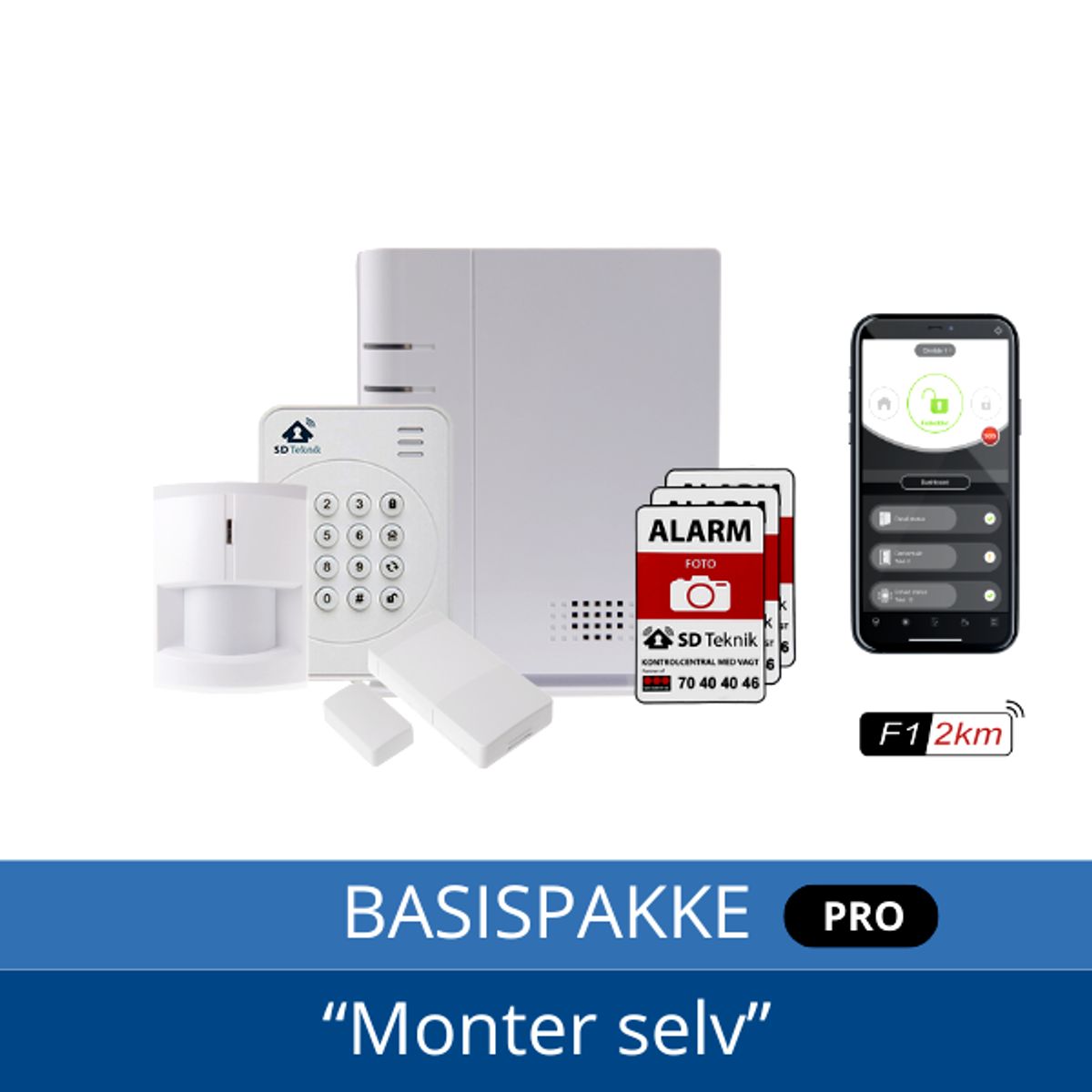 Smartbox PRO BasisPakke m/pir.