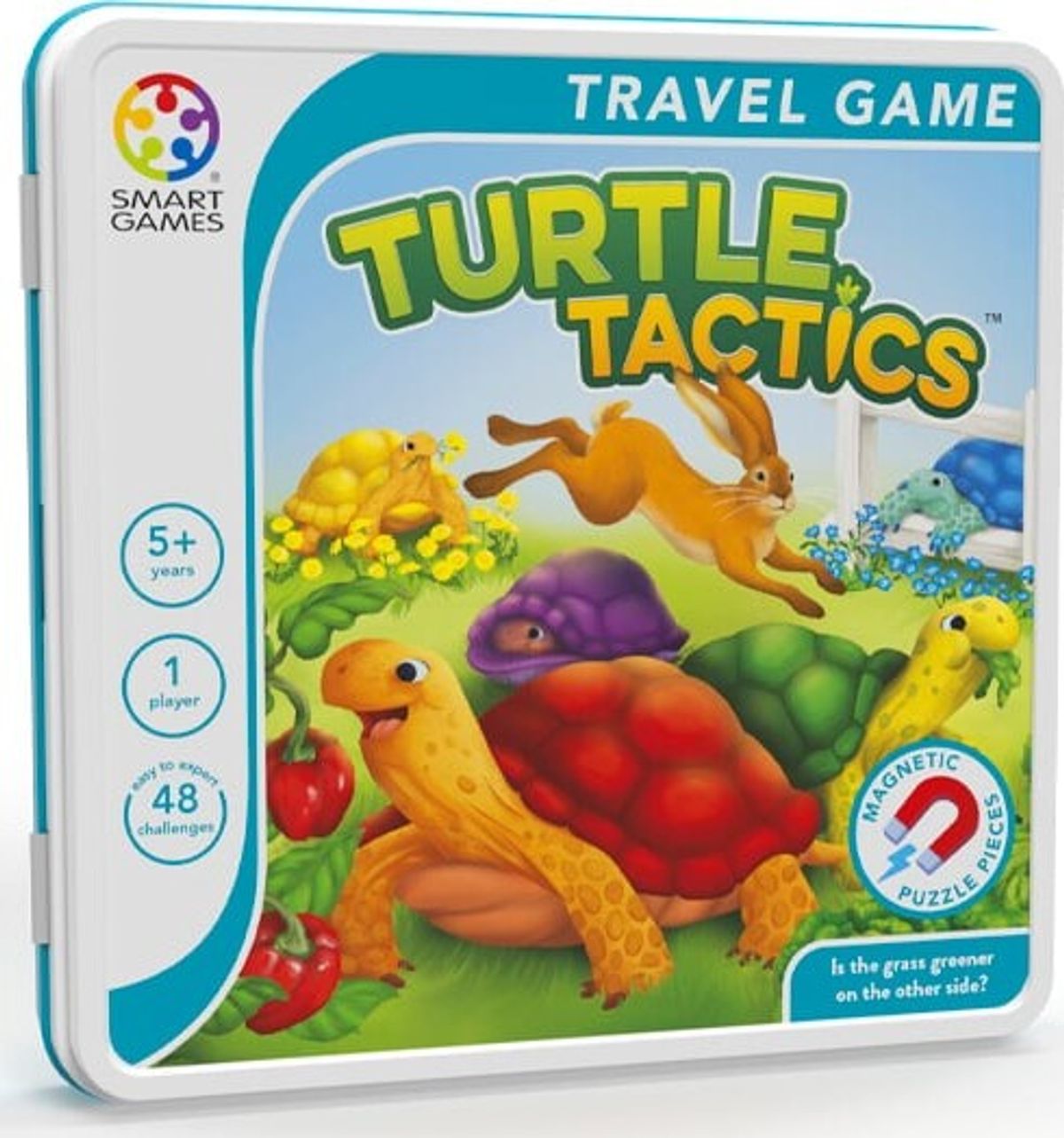 Smartgames - Magnetic Travel Tin - Skildpadde Taktik (nordic)