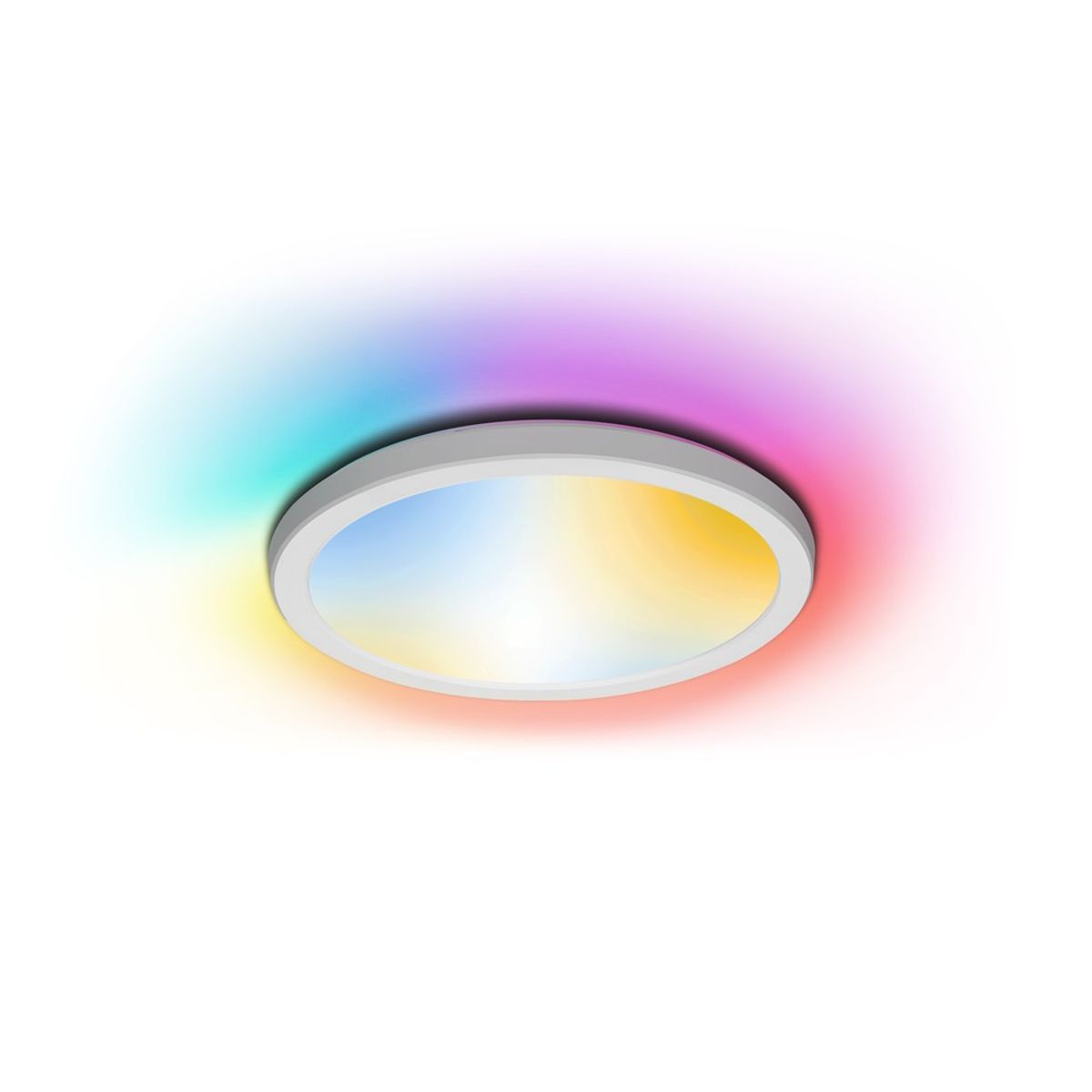 SmartLED UltraThin Loftslampe 25W RGB+CCT (2700K-6500K) WB - Kulør : RGB + CCT (Varm til Kold Hvid)