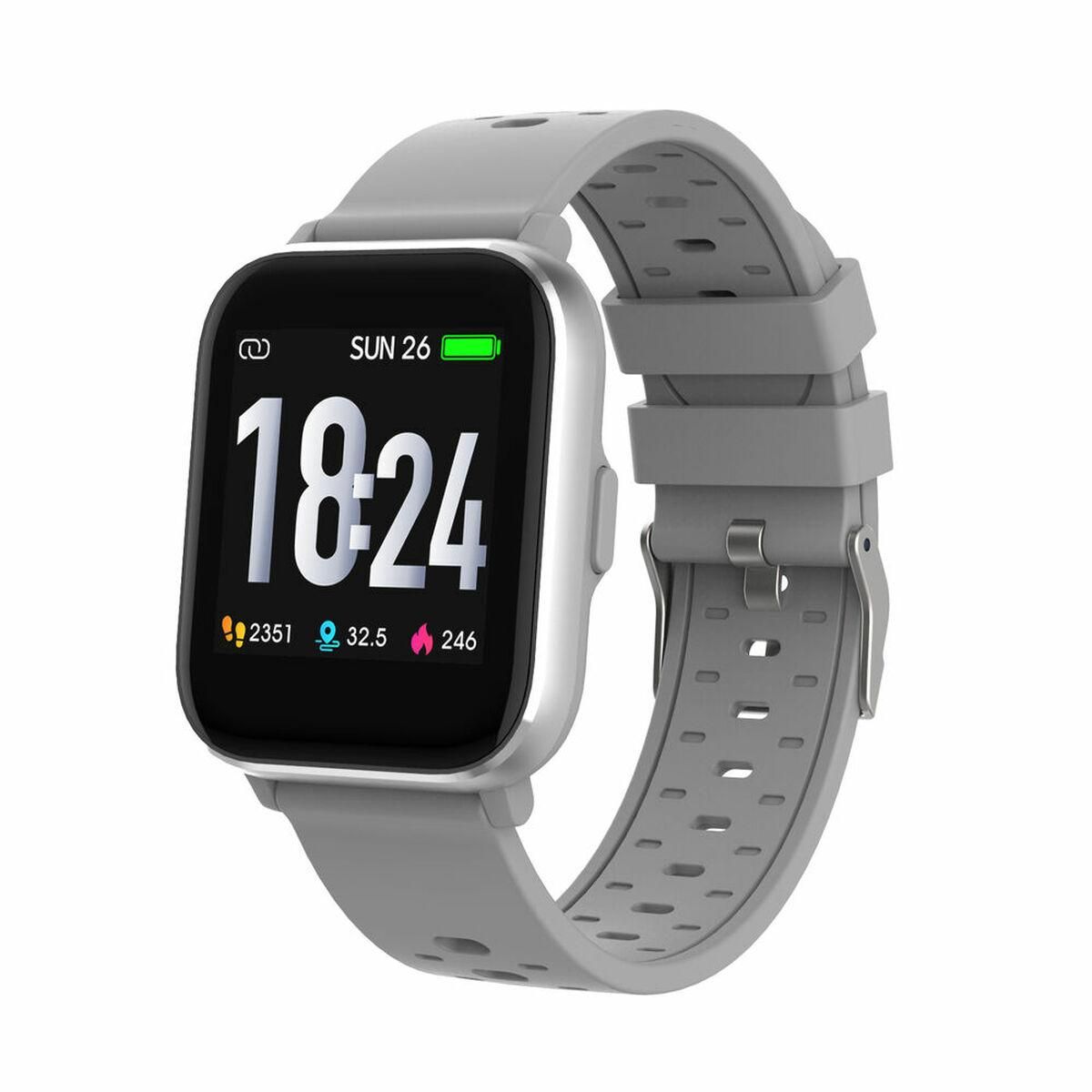 Smartwatch Denver Electronics SW-162GREY Grå Sølvfarvet 1,4"