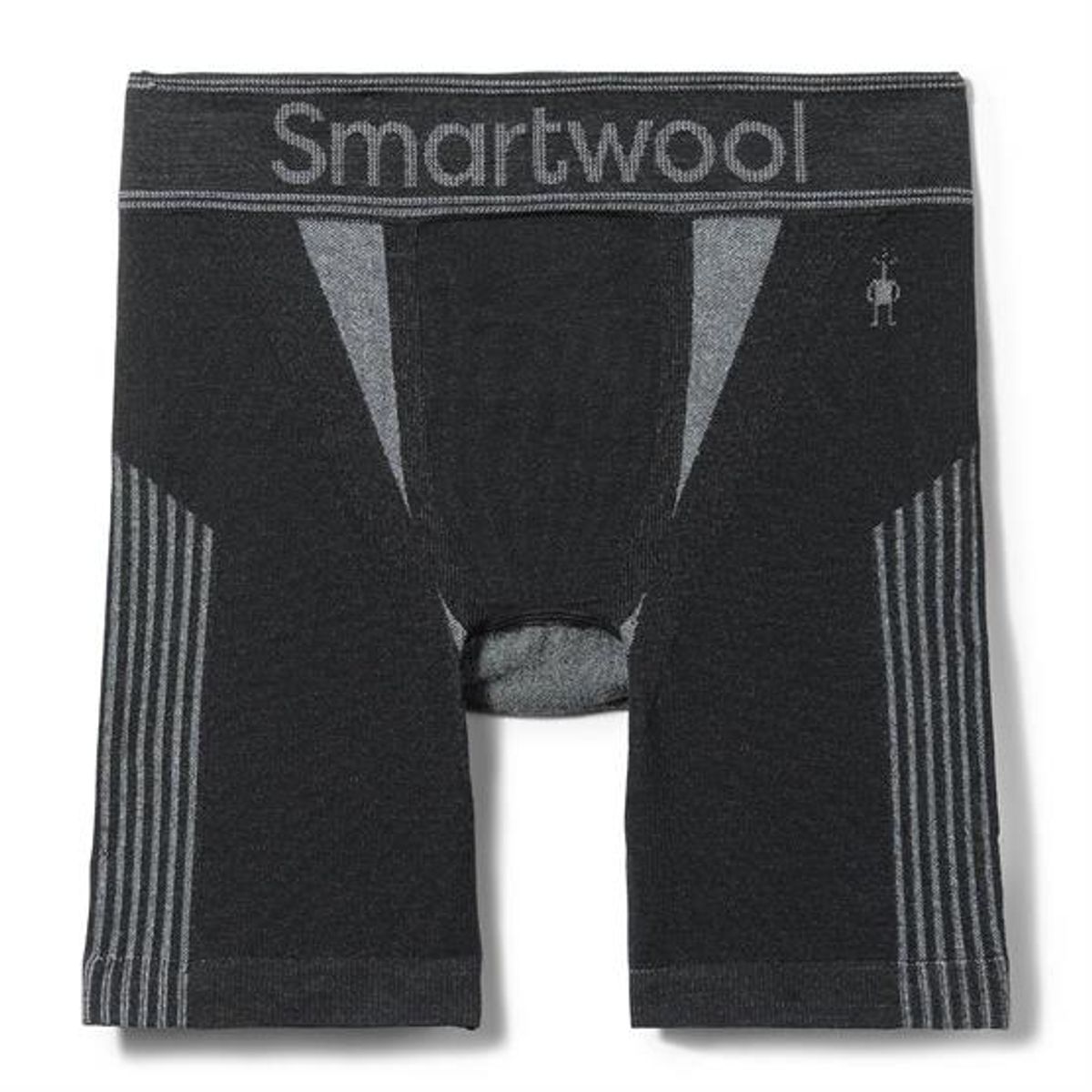 Smartwool Mens Intraknit Boxers Briefs, Black