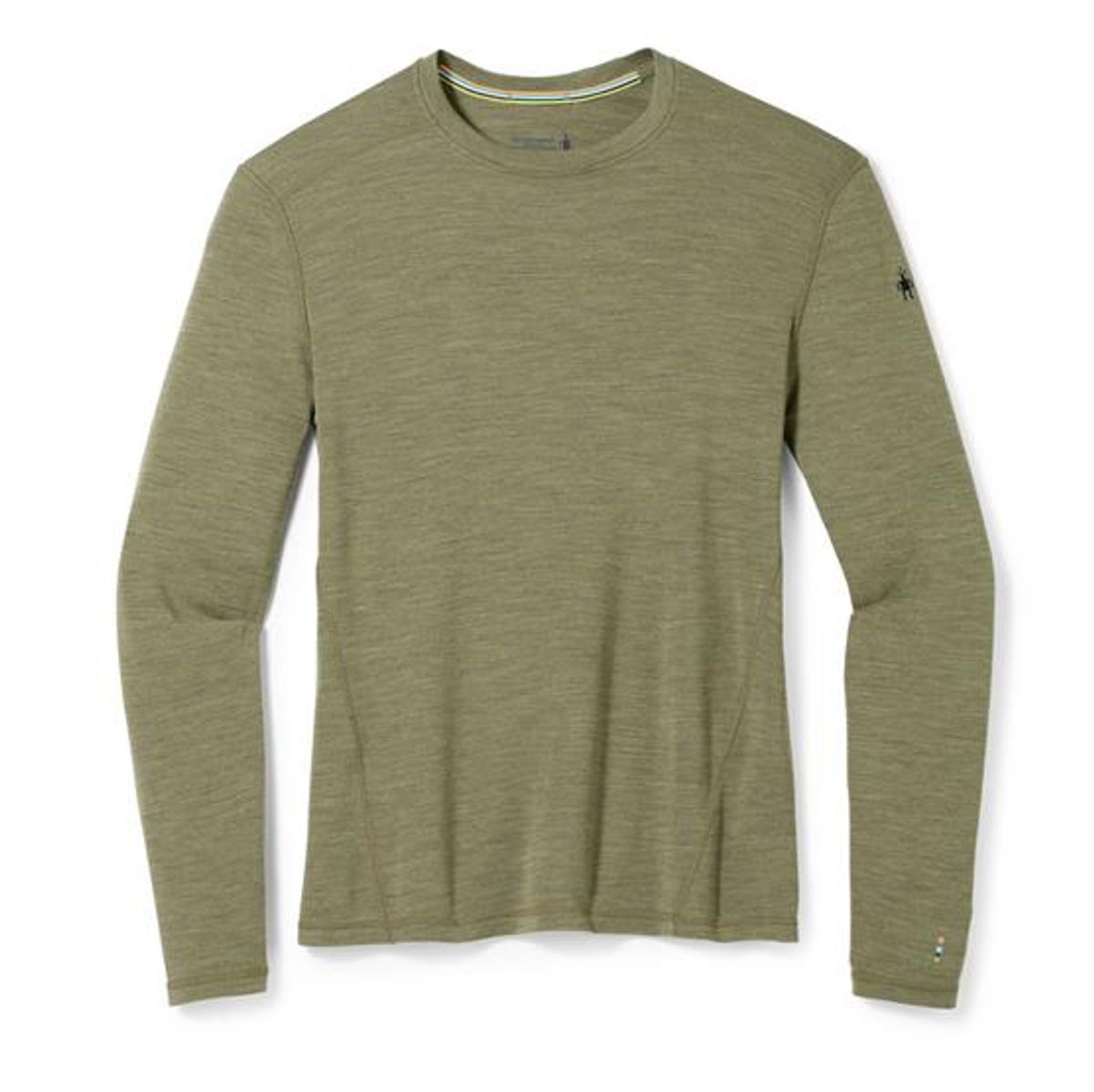 Smartwool Mens Thermal Merino Base Layer Crew, Winter Moss