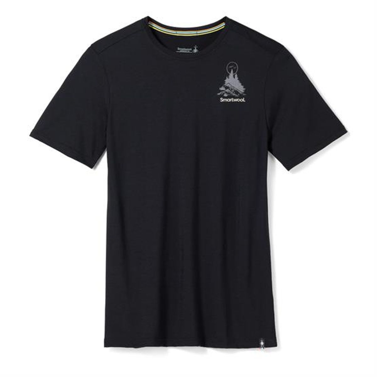 Smartwool Mens Wilderness Summit S/S Graphic Tee, Black