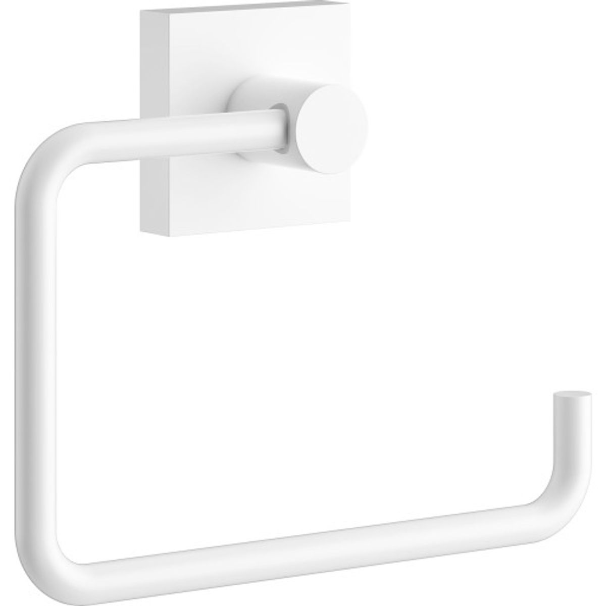 Smedbo House toiletrulleholder, mat hvid