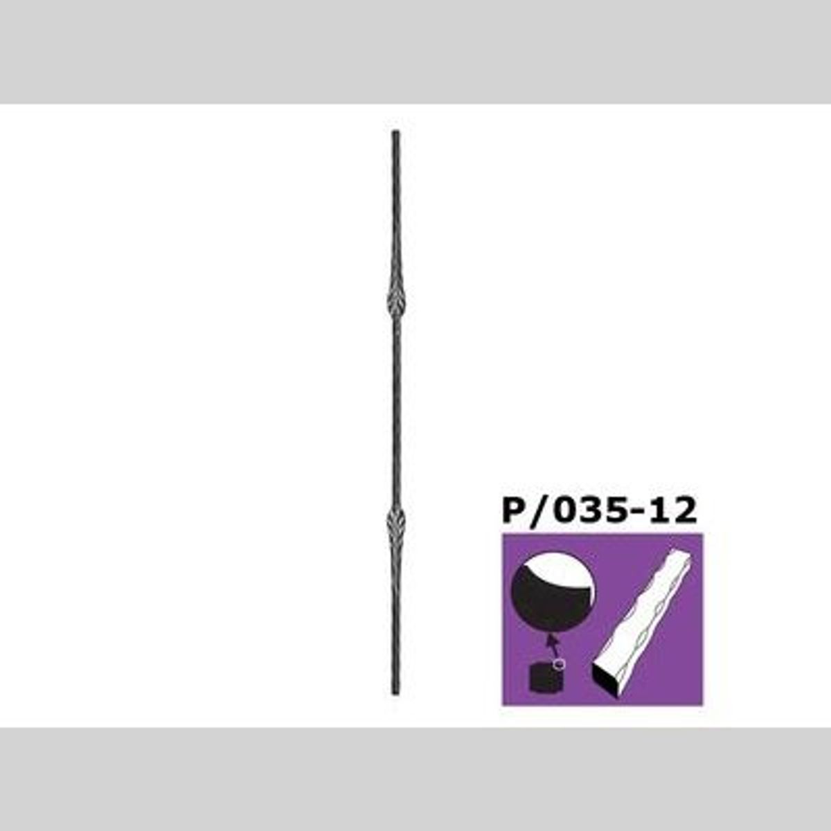 Smedejerns Baluster ps13-12