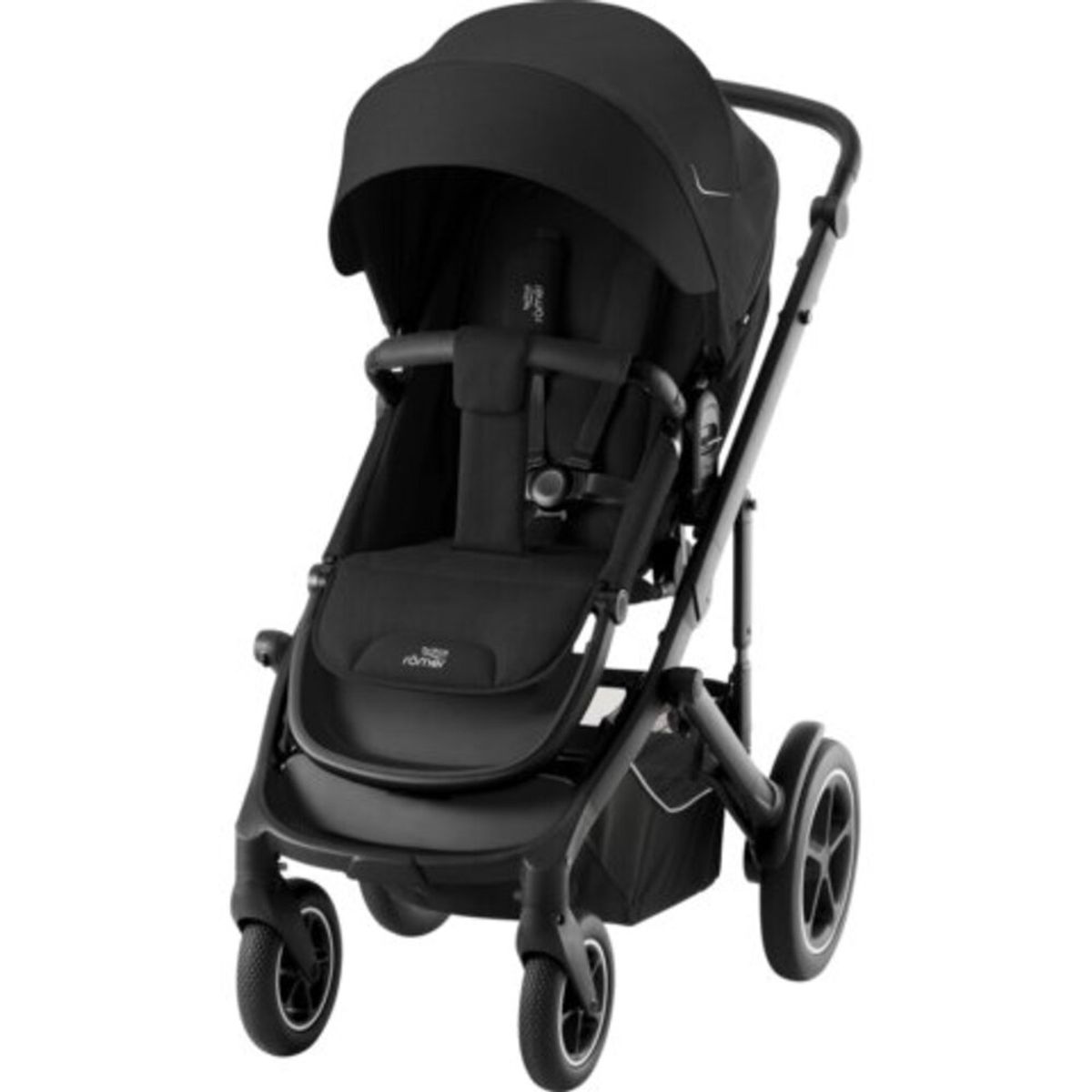 Smile 5Z inkl. liggedel og Baby-Safe Core autostol - space black