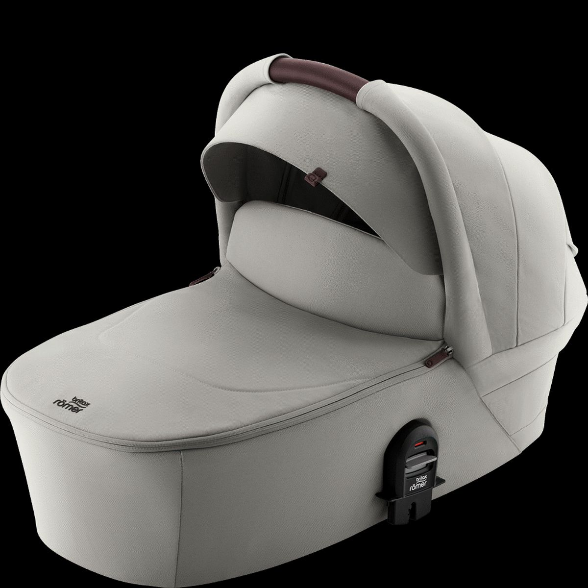 Smile 5Z Lux carrycot - Linen Grey