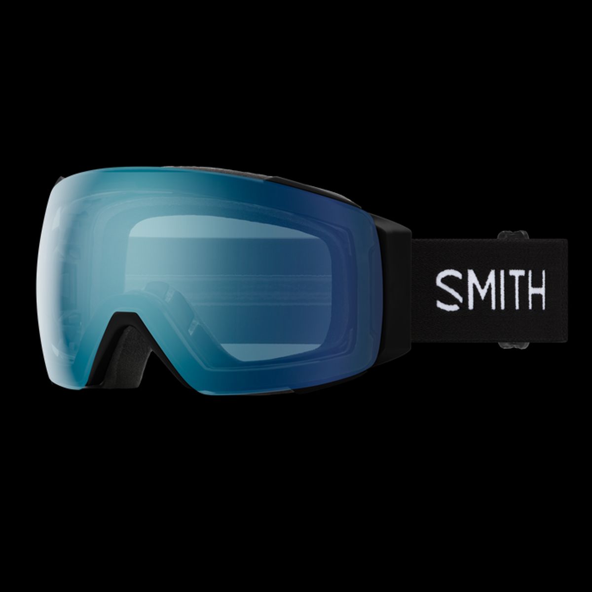 Smith - I/O MAG, Black + ChromaPop&trade; Everyday Blue Mirror Lens