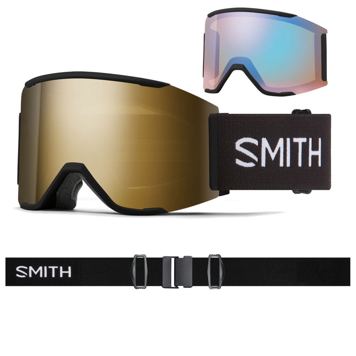 Smith Squad MAG, skibriller, black