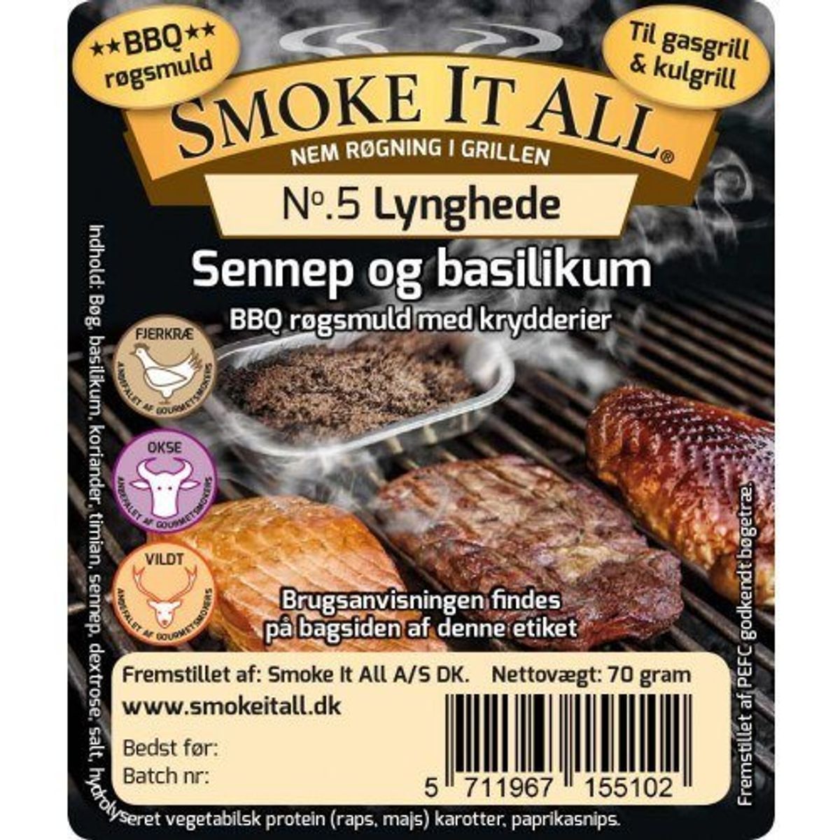 Smoke It All No. 5 Lynghede