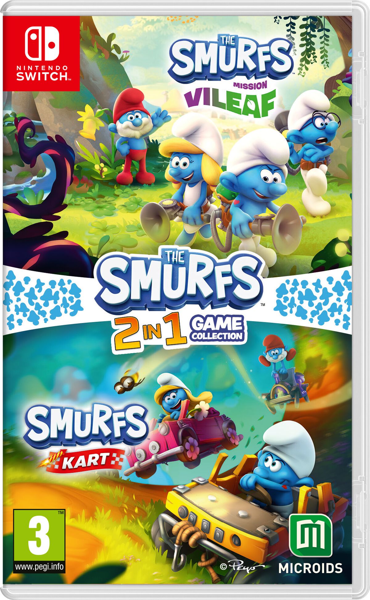 Smurfs 2 In 1 Game Collection - Nintendo Switch