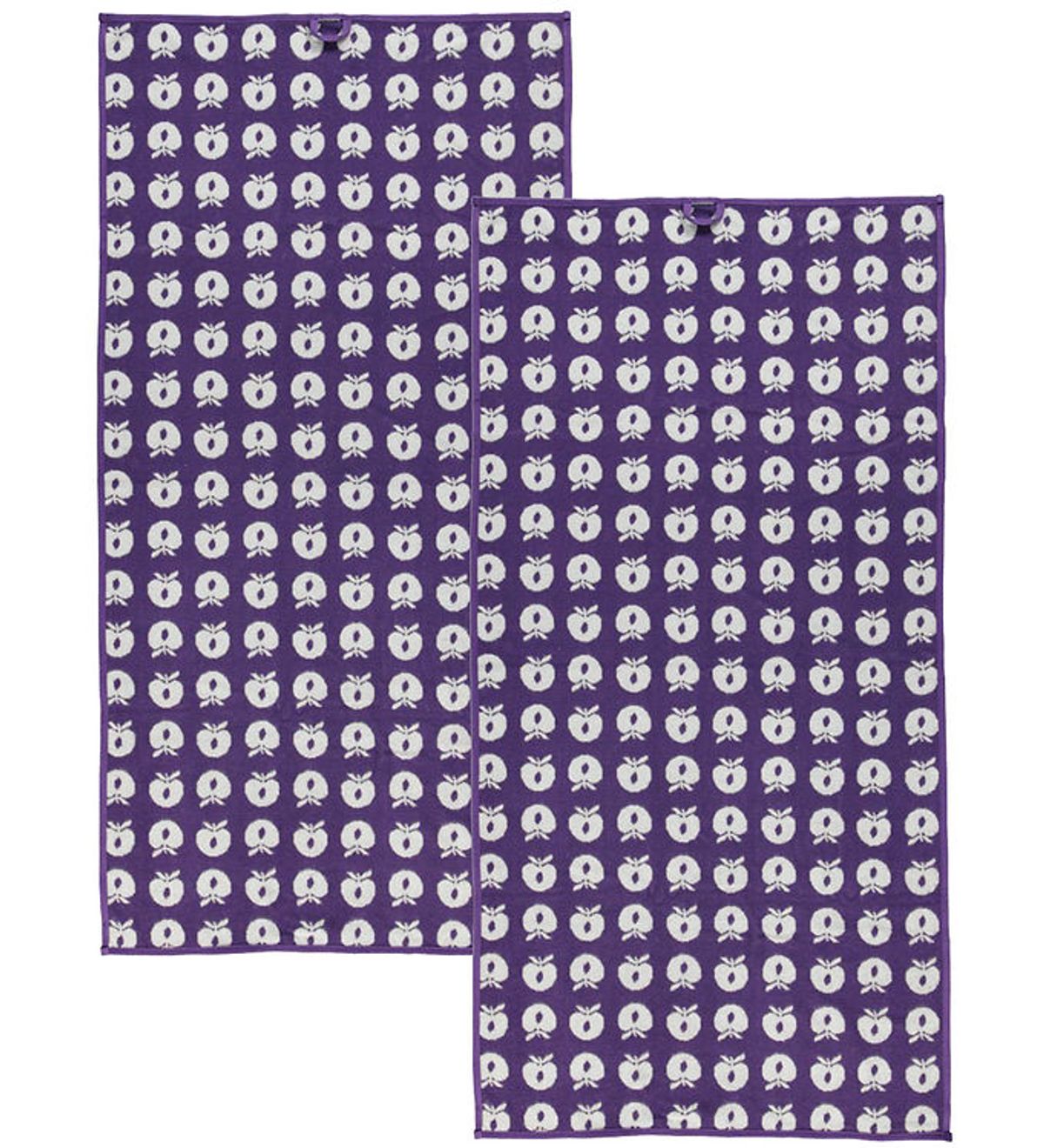 Småfolk Håndklæde - 2-pak - 70 x 140 - Purple Heart