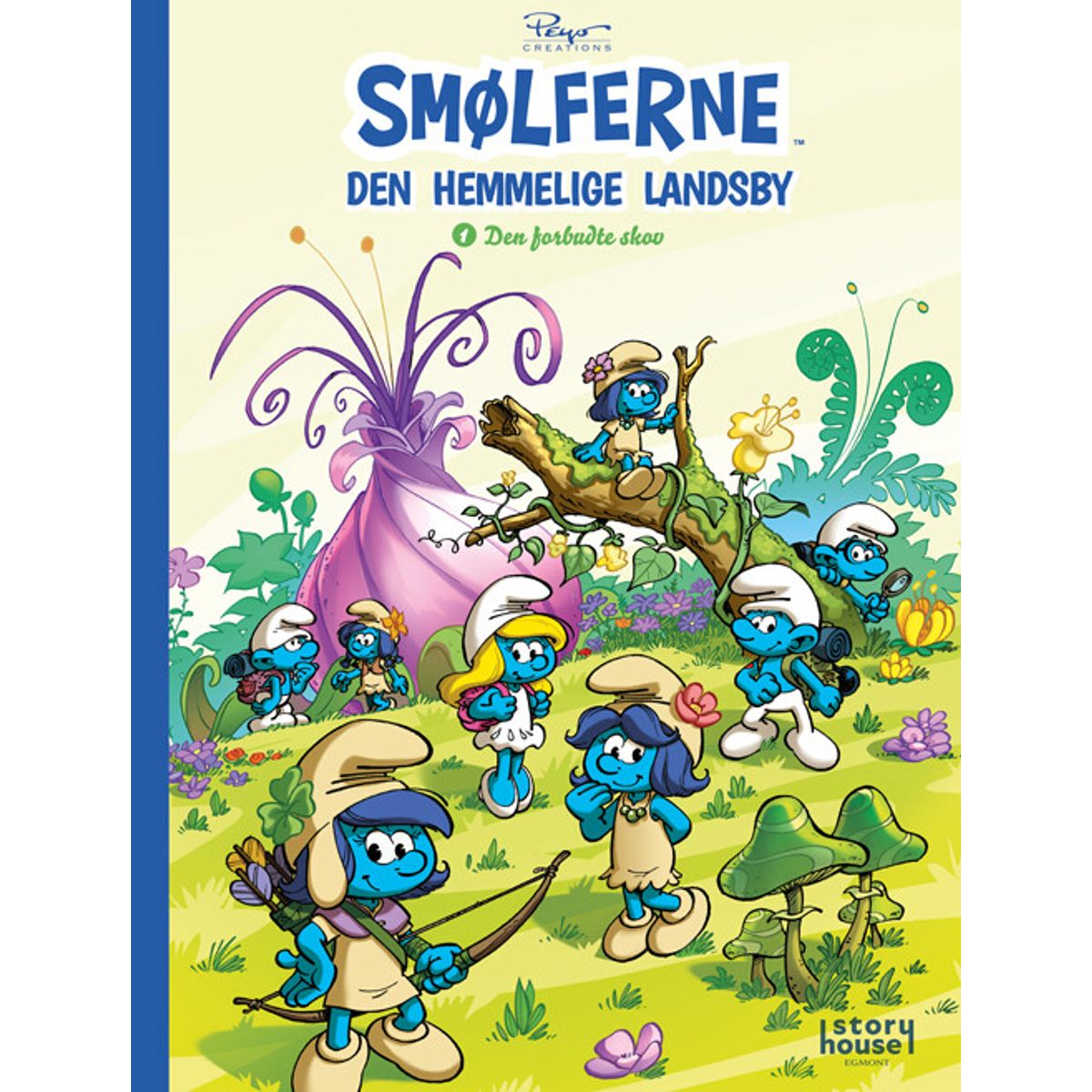 Smølferne: Den Hemmelige Landsby - Bind 1 - Diverse - Bog