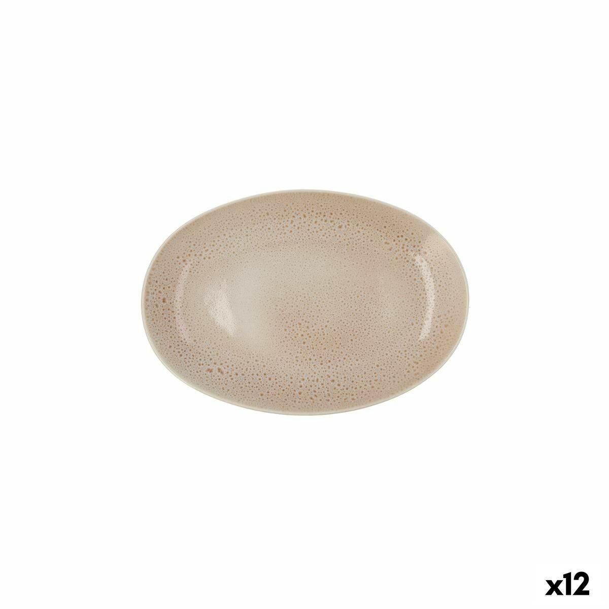 Snack bakke Ariane Porous Keramik Beige Ø 26 cm (12 enheder)