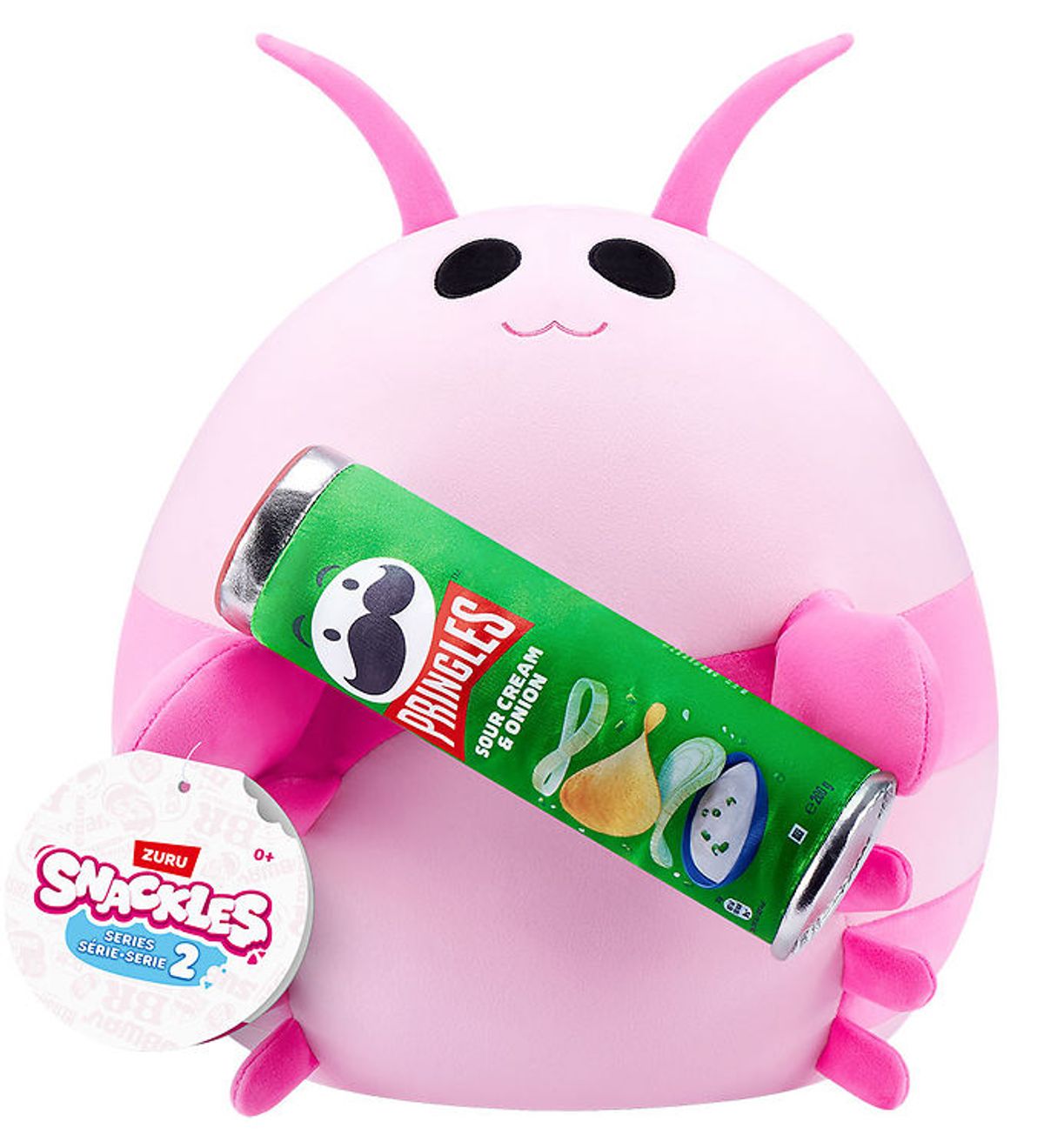 Snackles Bamse - 25 cm - Rejen Lily m. Pringles