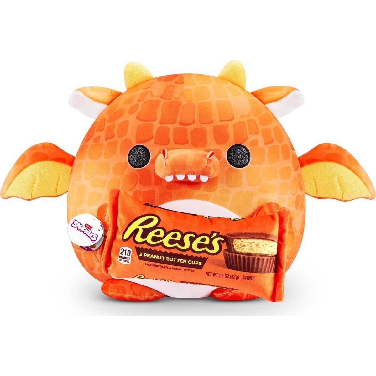 Snackles Bamse - Reese's Dragon Felix - Series 1 - 35 Cm