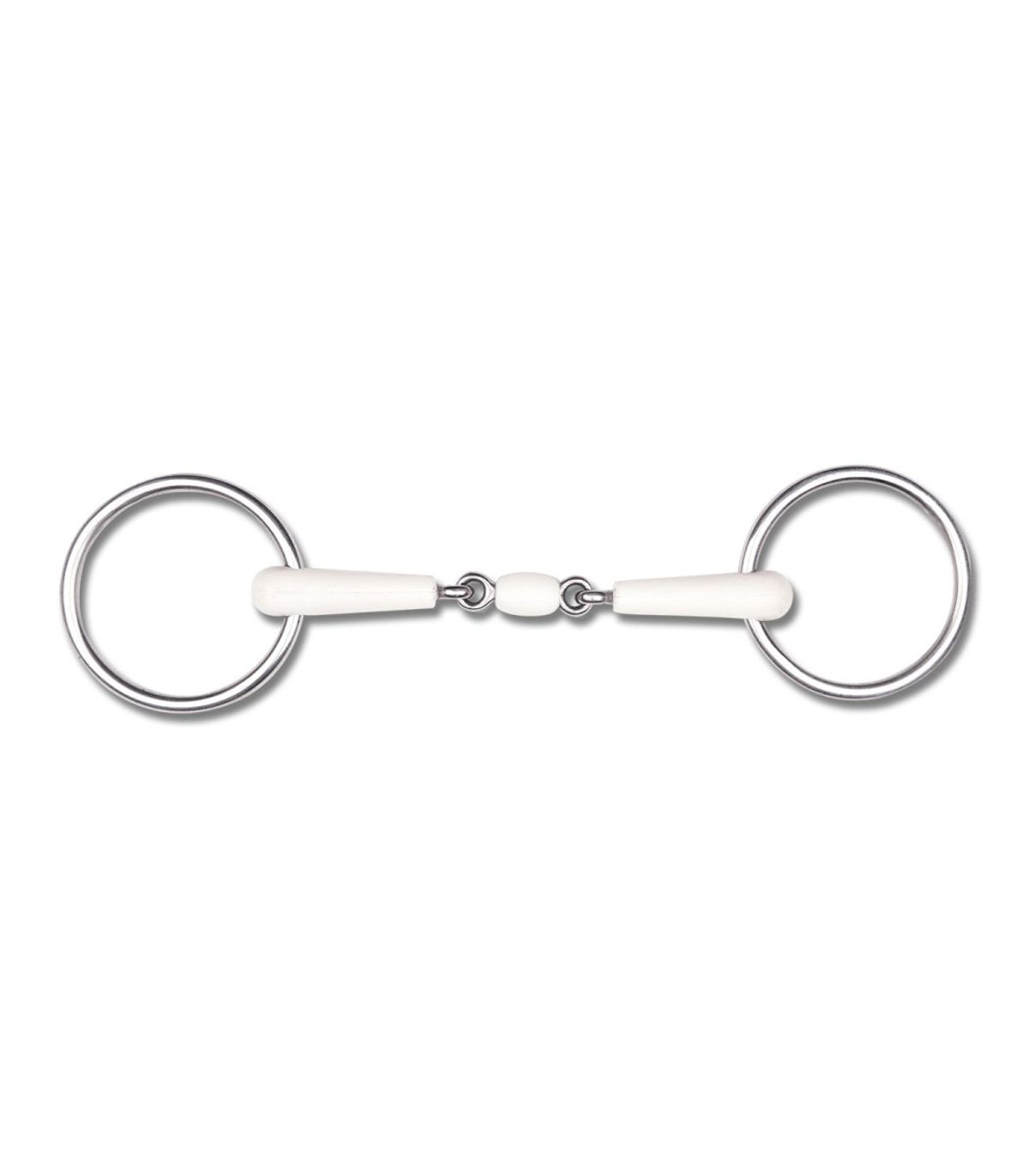 Snaffle Bit Equimouth bouble broken,R:6,5cm,T:17mm