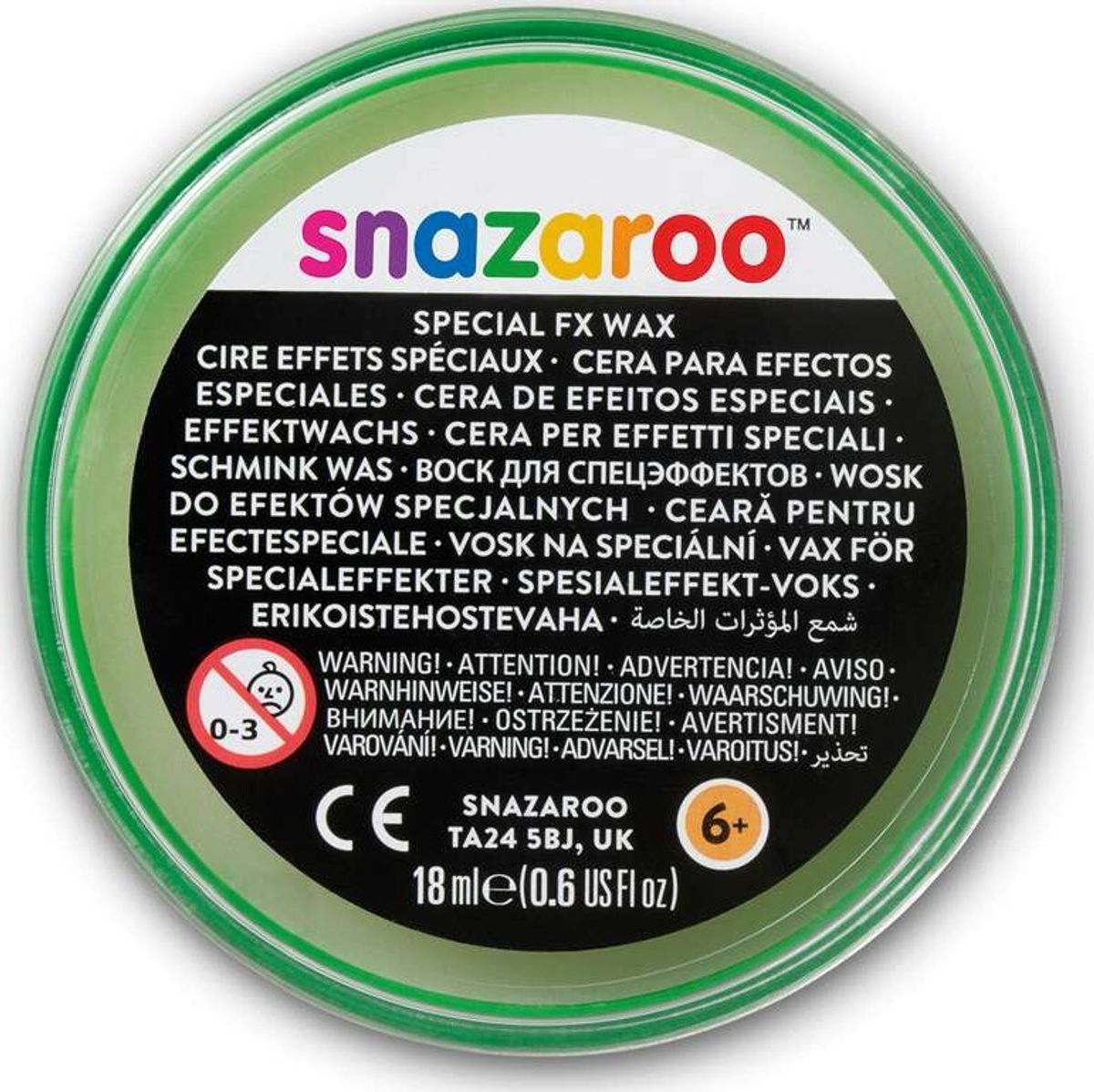 Snazaroo - Special Fx Wax Til Ansigtsmaling - 18 Ml