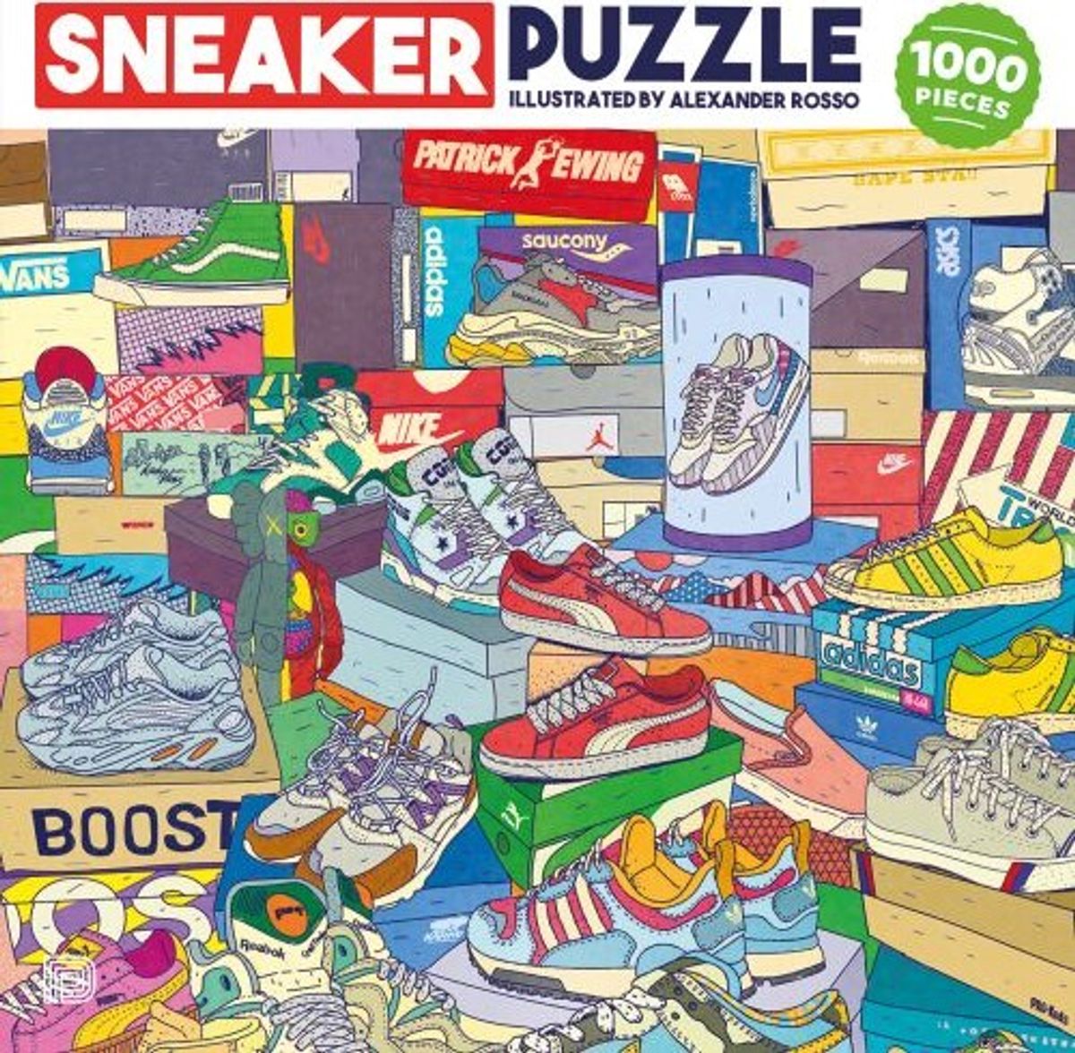 Sneaker Puzzle - Alexander Rosso - English Book