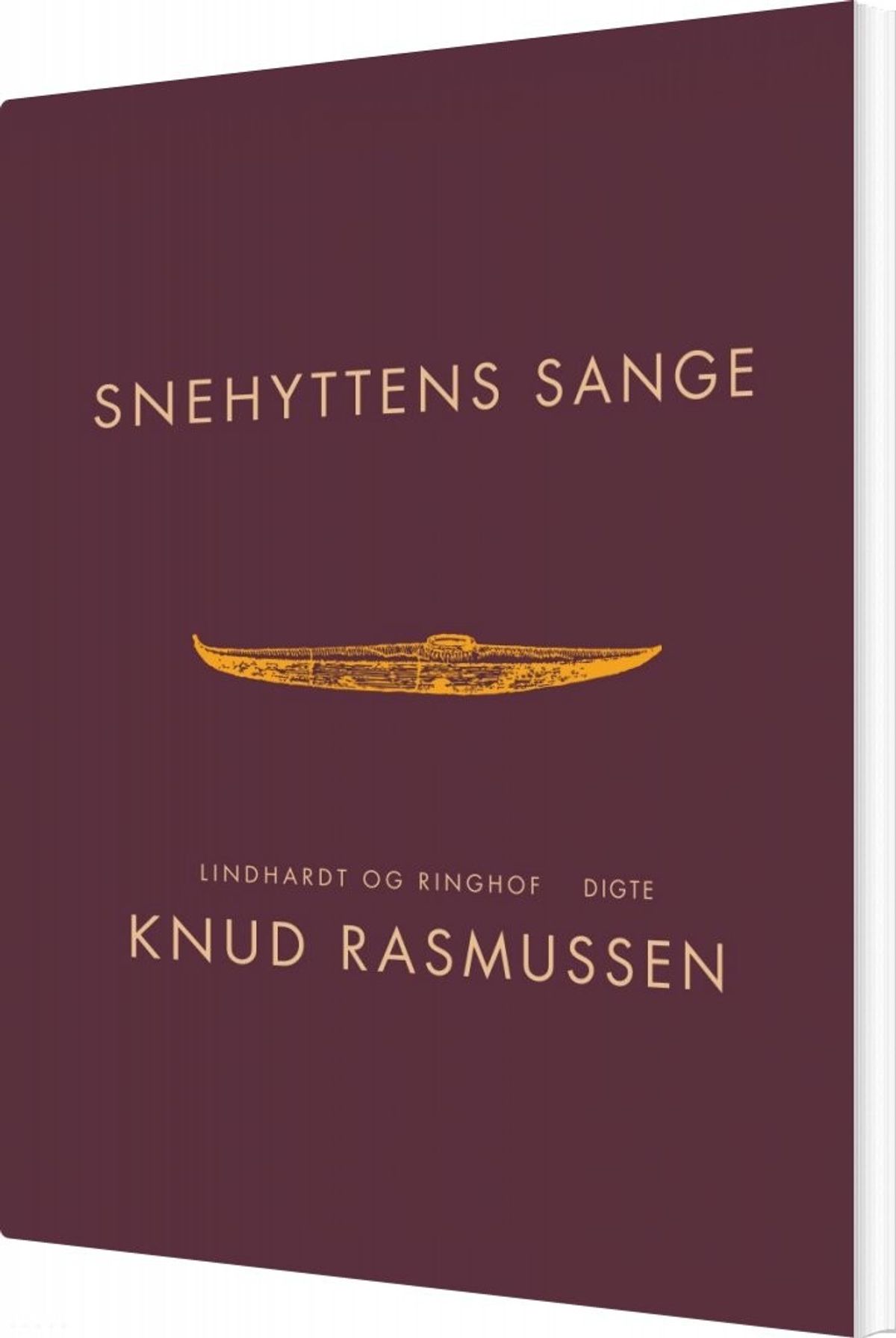 Snehyttens Sange - Knud Rasmussen - Bog