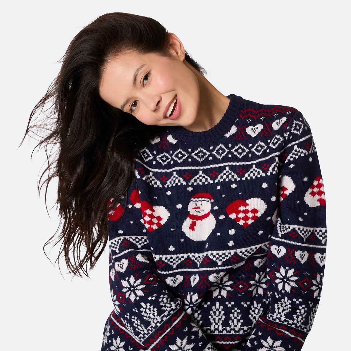 Snemand Julesweater Dame