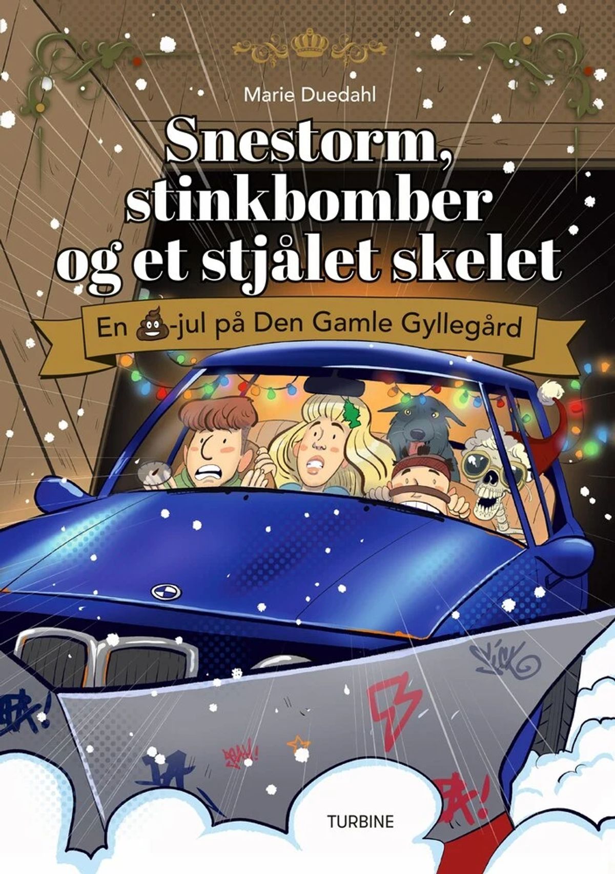 Snestorm, stinkbomber og et stjålet skelet en lortejul på Den Gamle Gyllegård