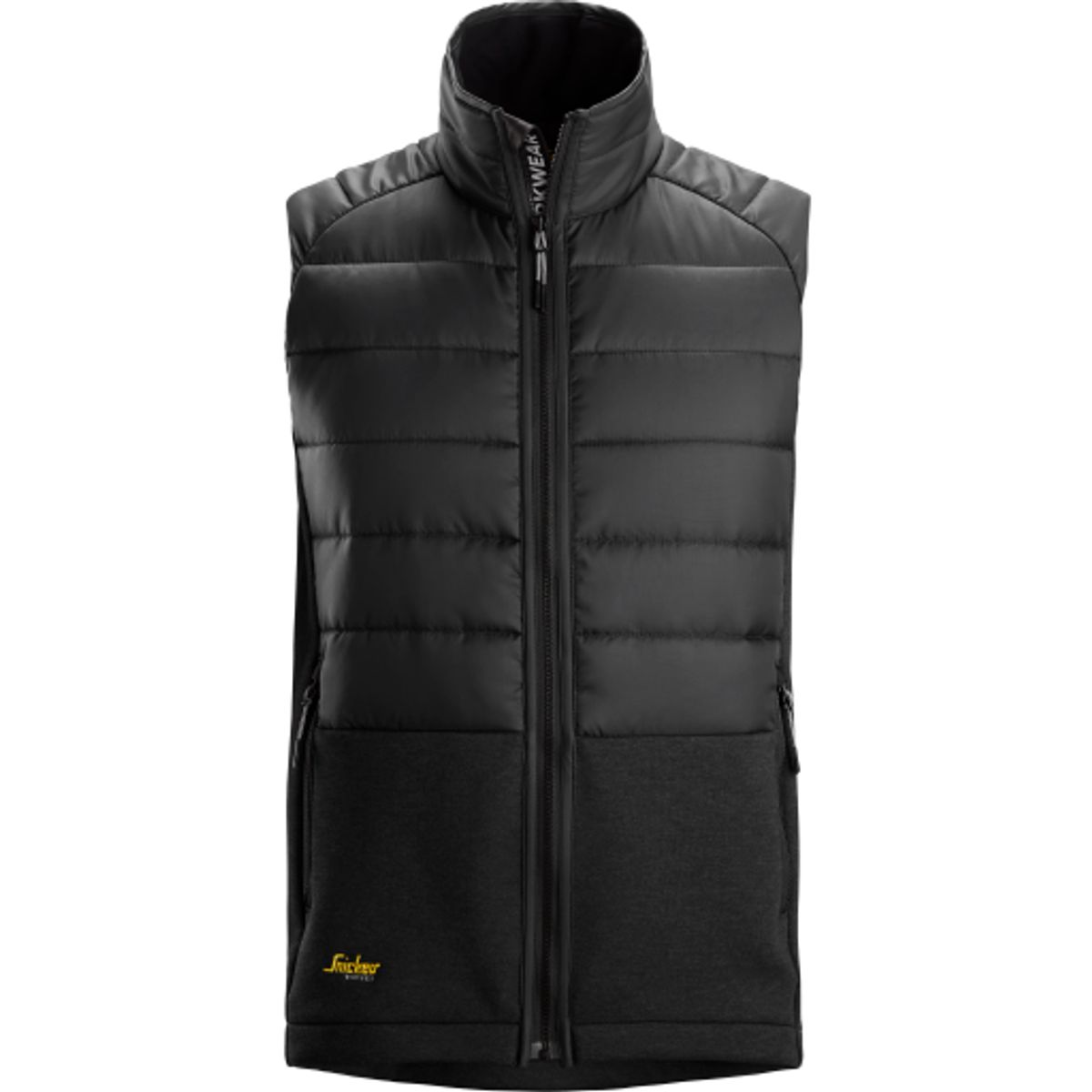 Snickers flexiwork 4902 hybridvest, sort, str 2XL