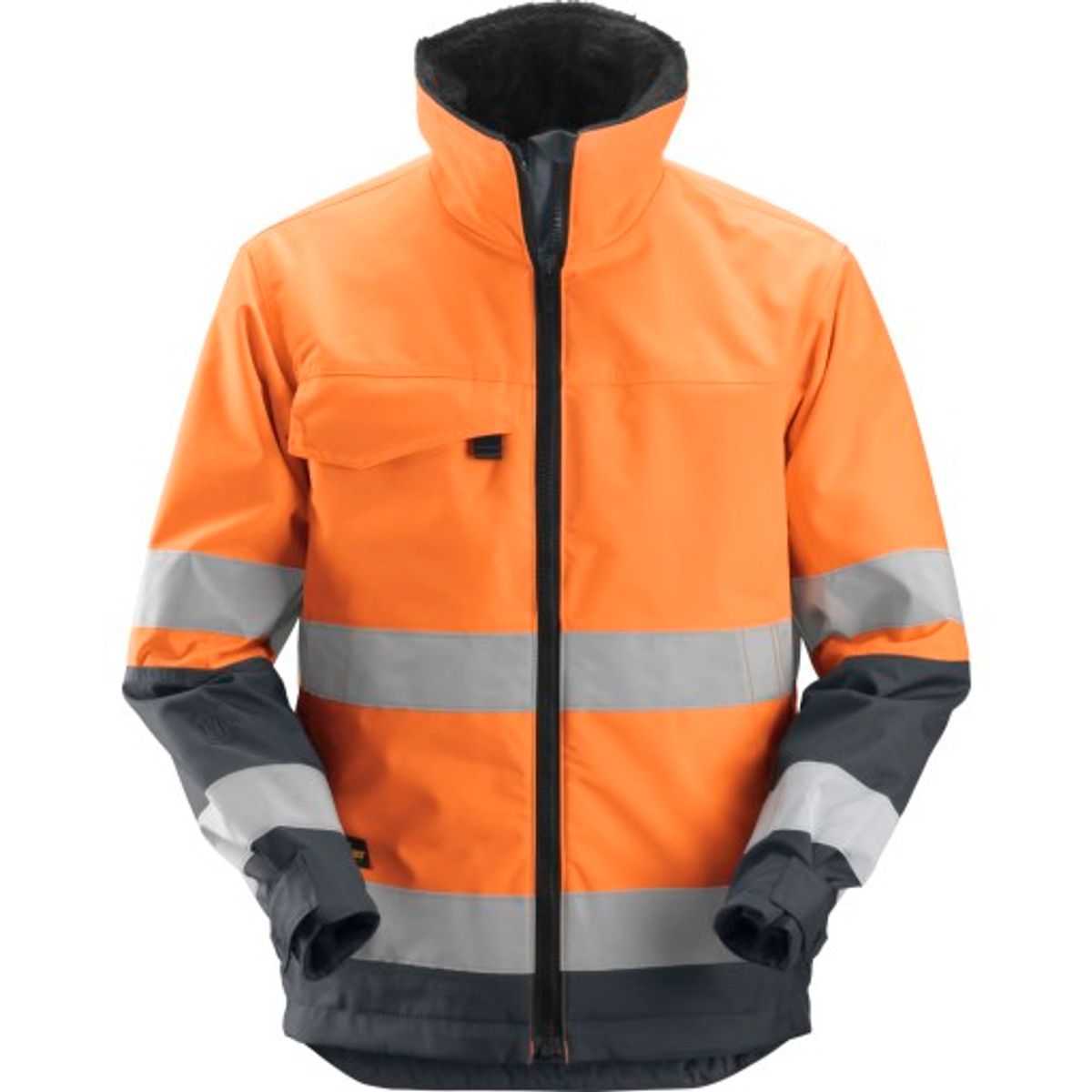 Snickers High-Vis vinterjakke 1138, orange/koksgrå, kl. 3, 2XL