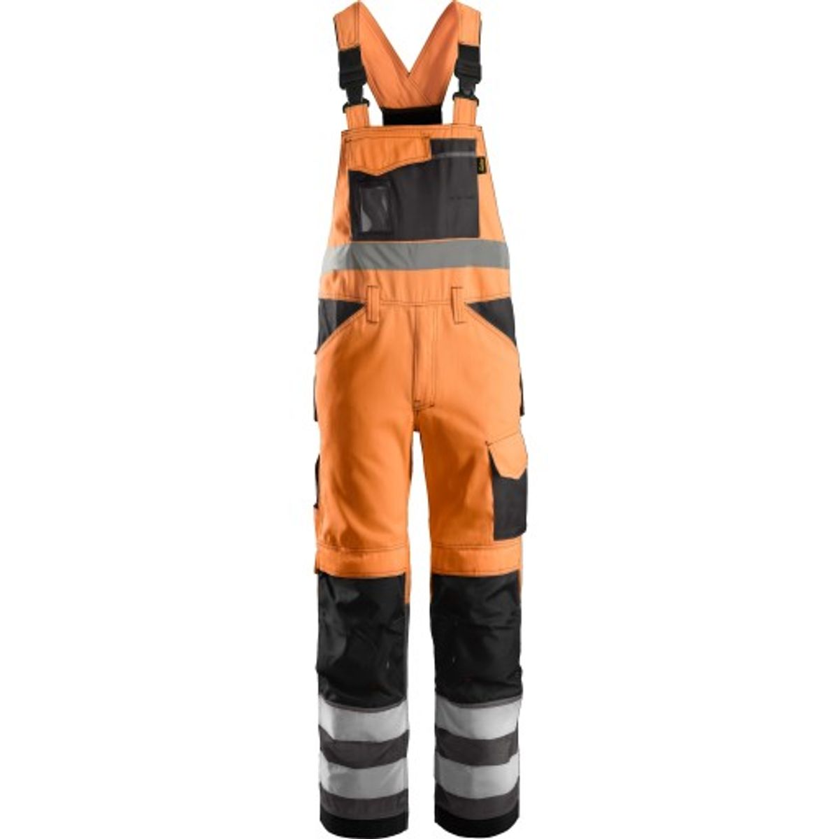 Snickers overall 0113, High-Vis kl2 orange/gråmeleret, str. 250