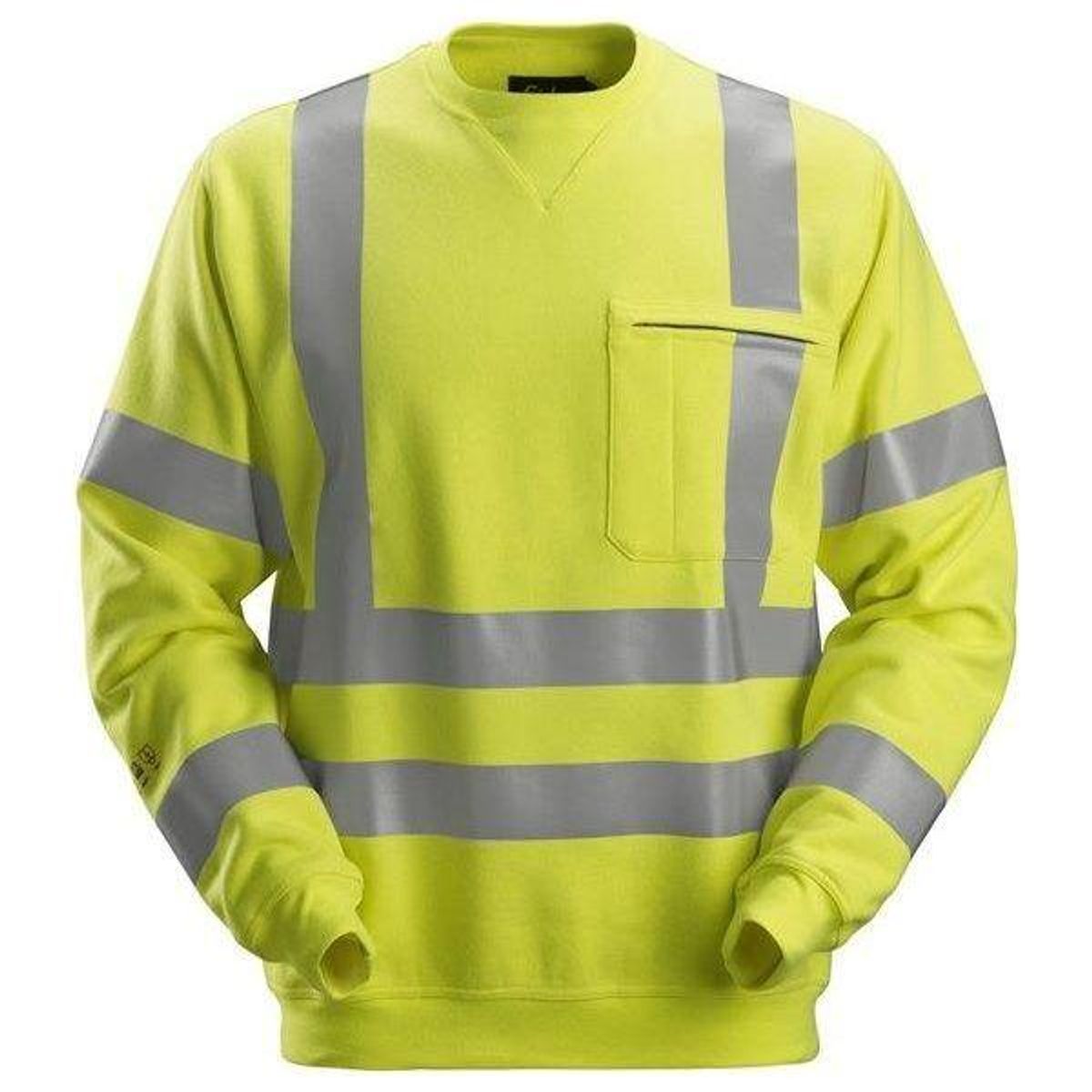 Snickers ProtecWork Sweatshirt Hi-Vis klasse 3 2863